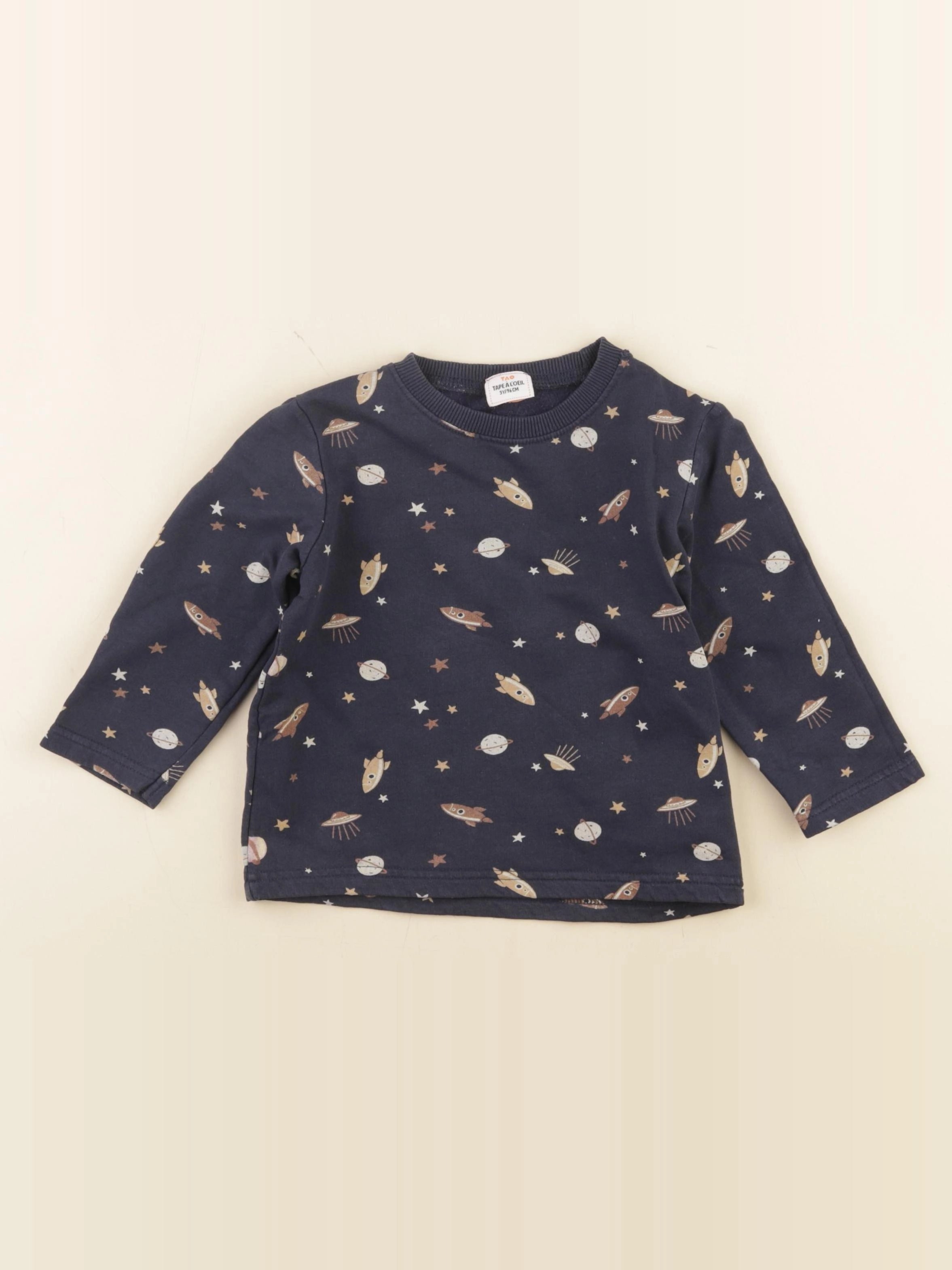 Tape à l'oeil - tee-shirt bleu - 3 ans