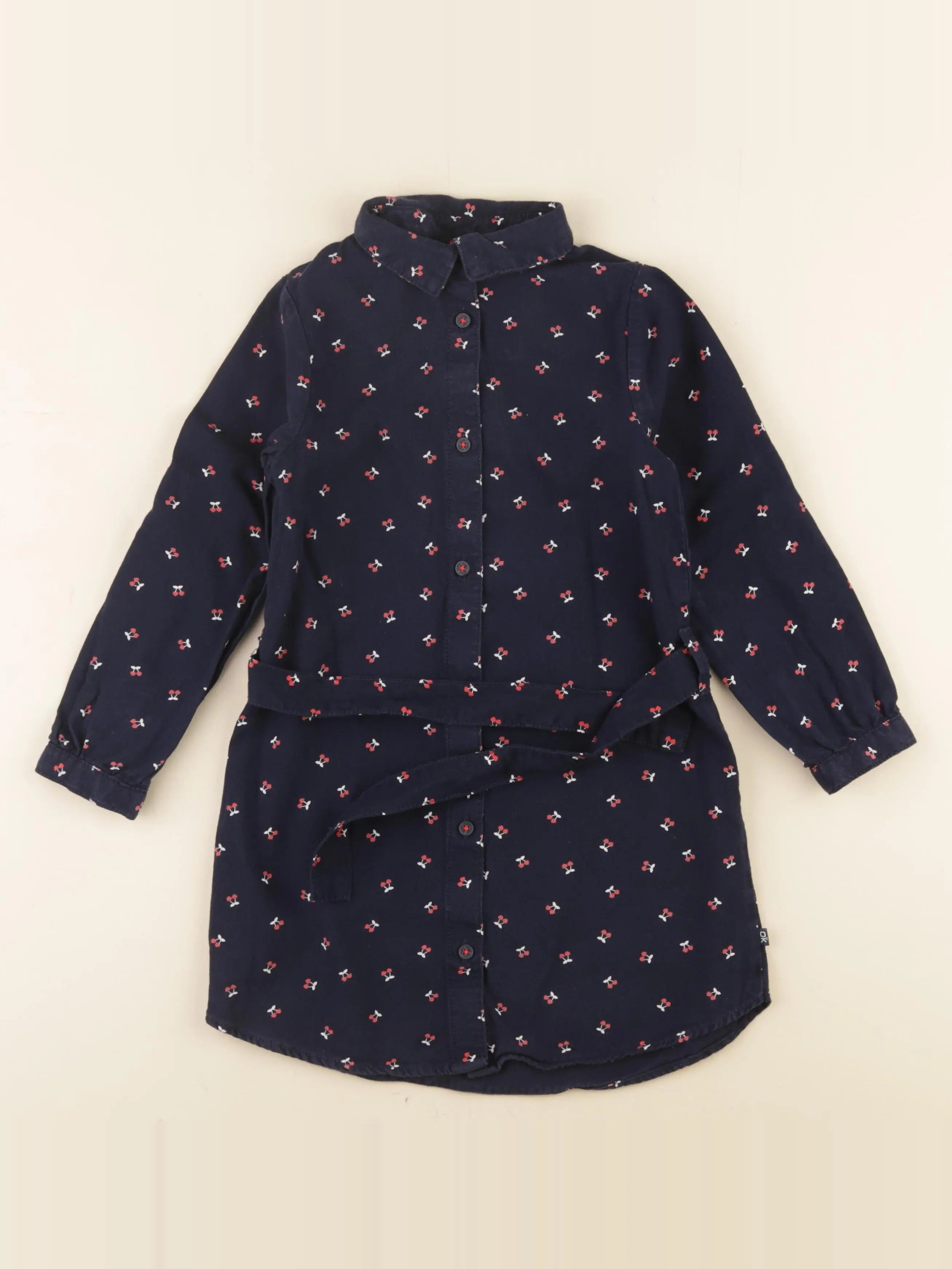 Okaidi - robe bleu - 6 ans