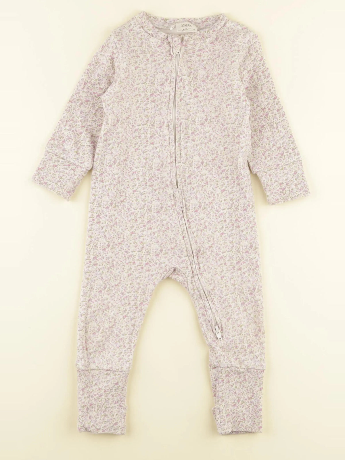 Zara - pyjama coton multicolore - 6/9 mois