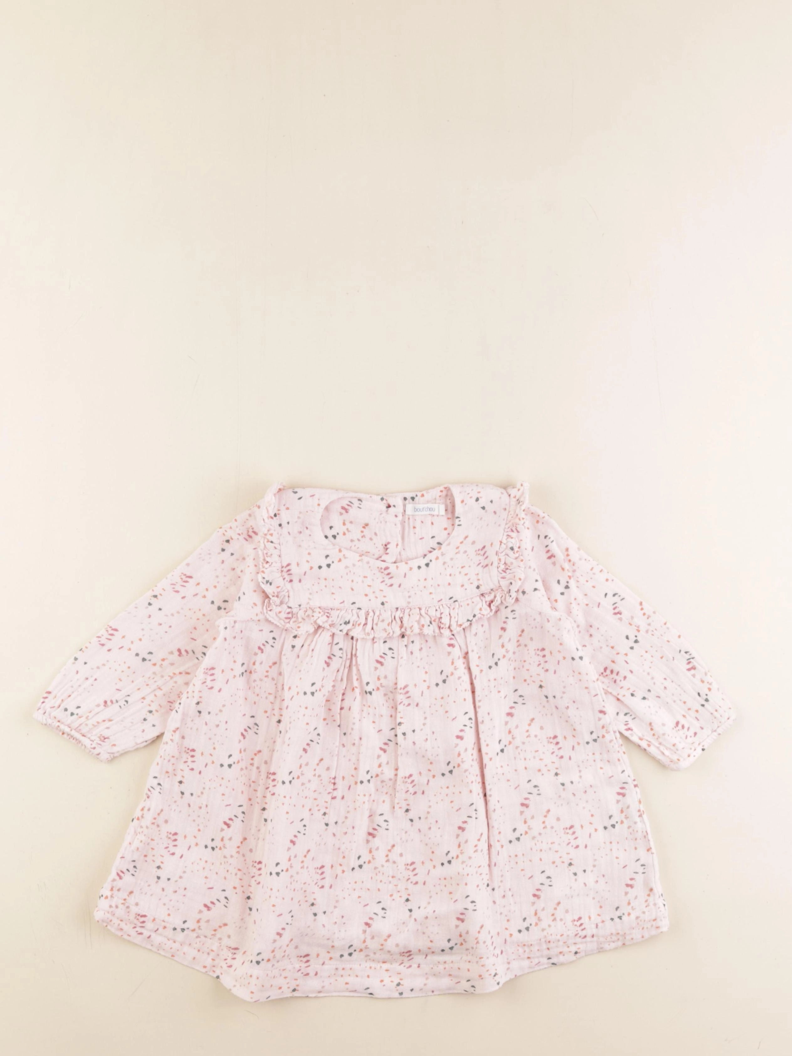 Boutchou - robe rose - 9 mois