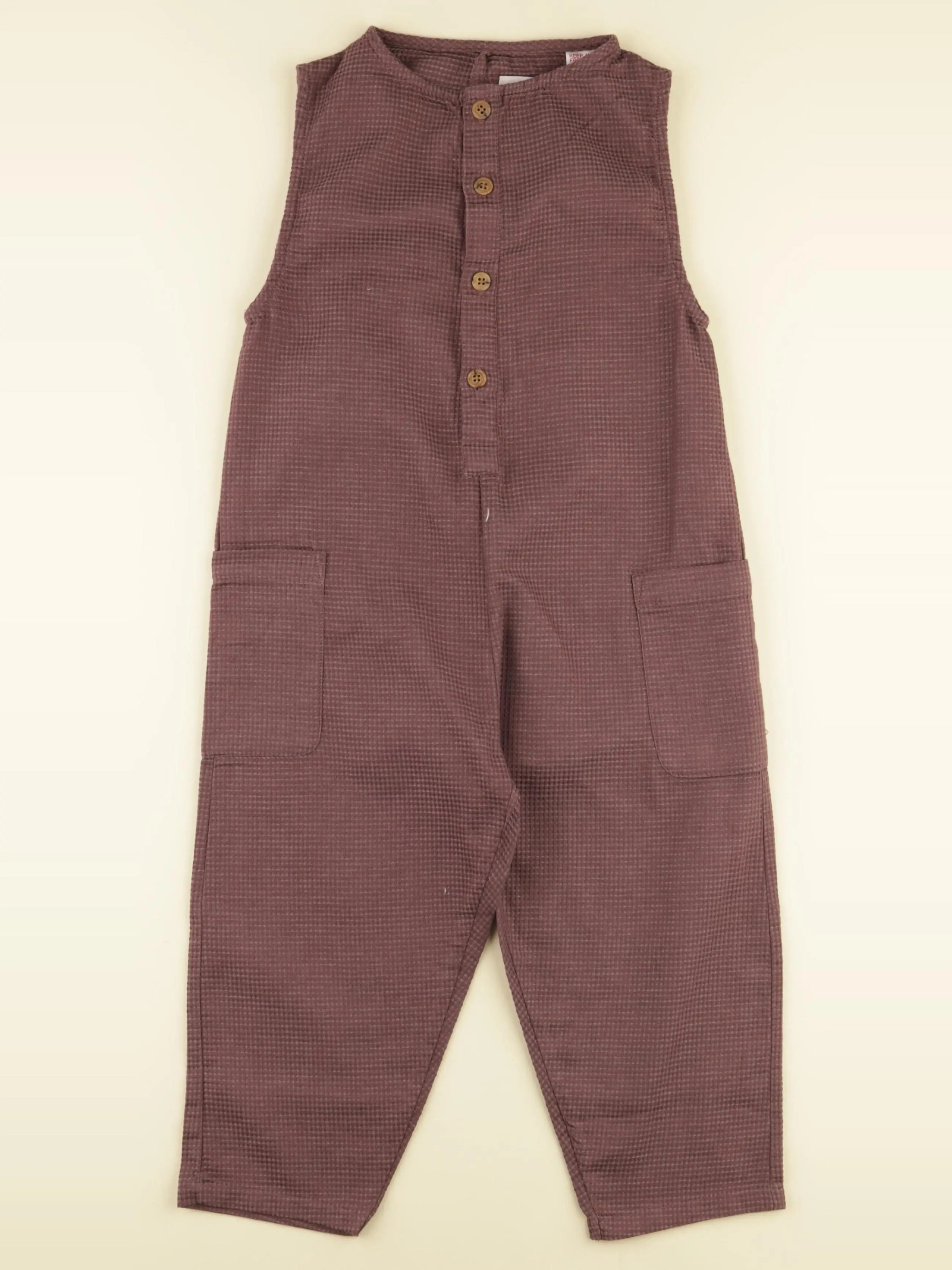 Zara - combinaison marron - 4 ans