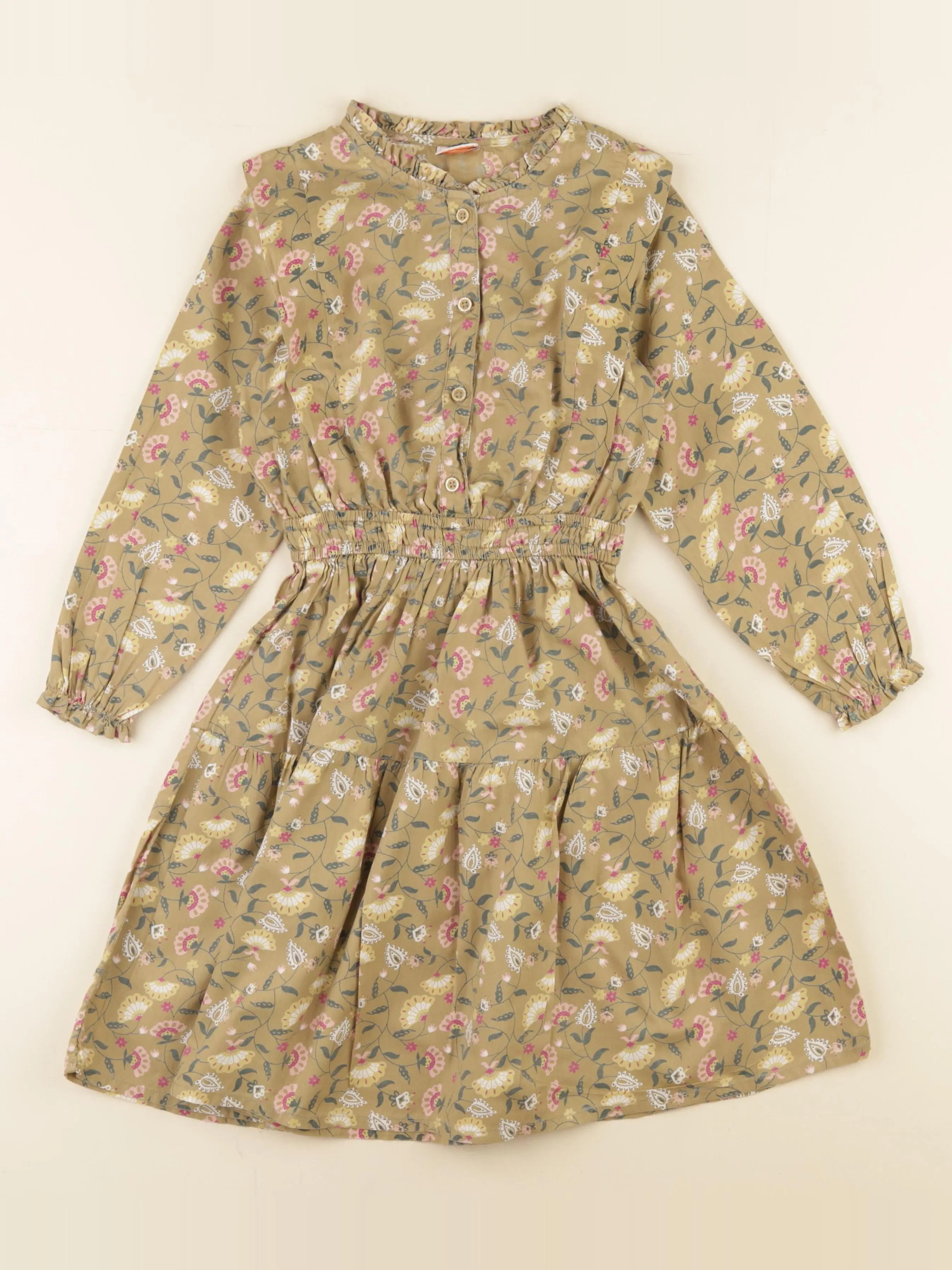 Tape à l'oeil - robe vert - 6 ans