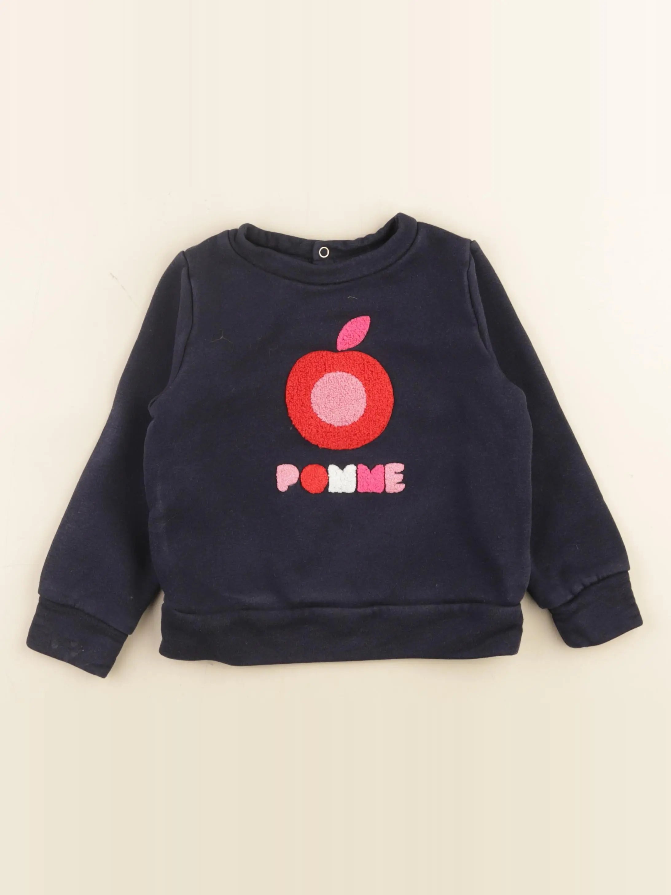 Jacadi - sweat bleu - 3 ans