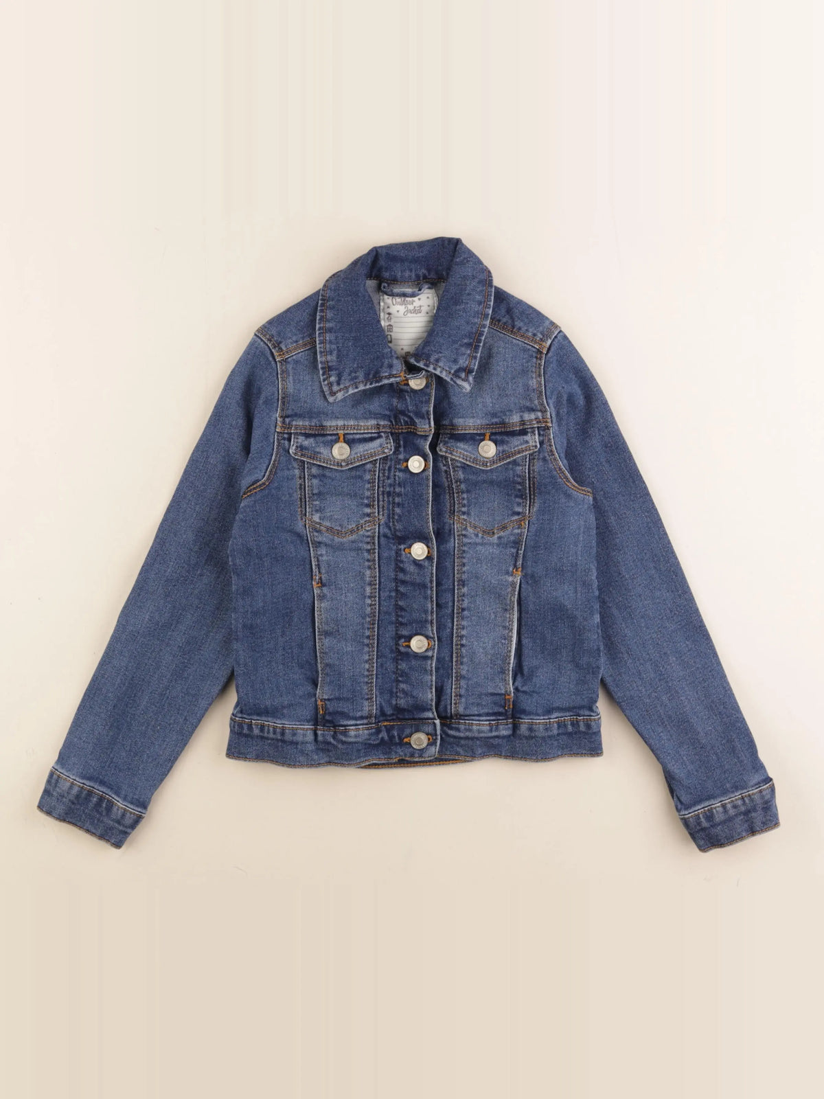 Vertbaudet - veste bleu - 8 ans