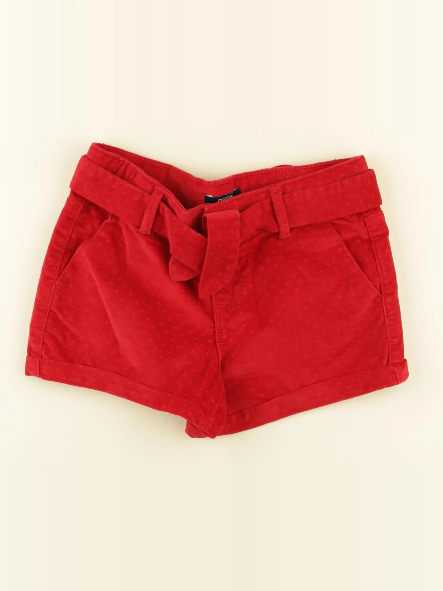 Okaidi - short rouge - 10 ans