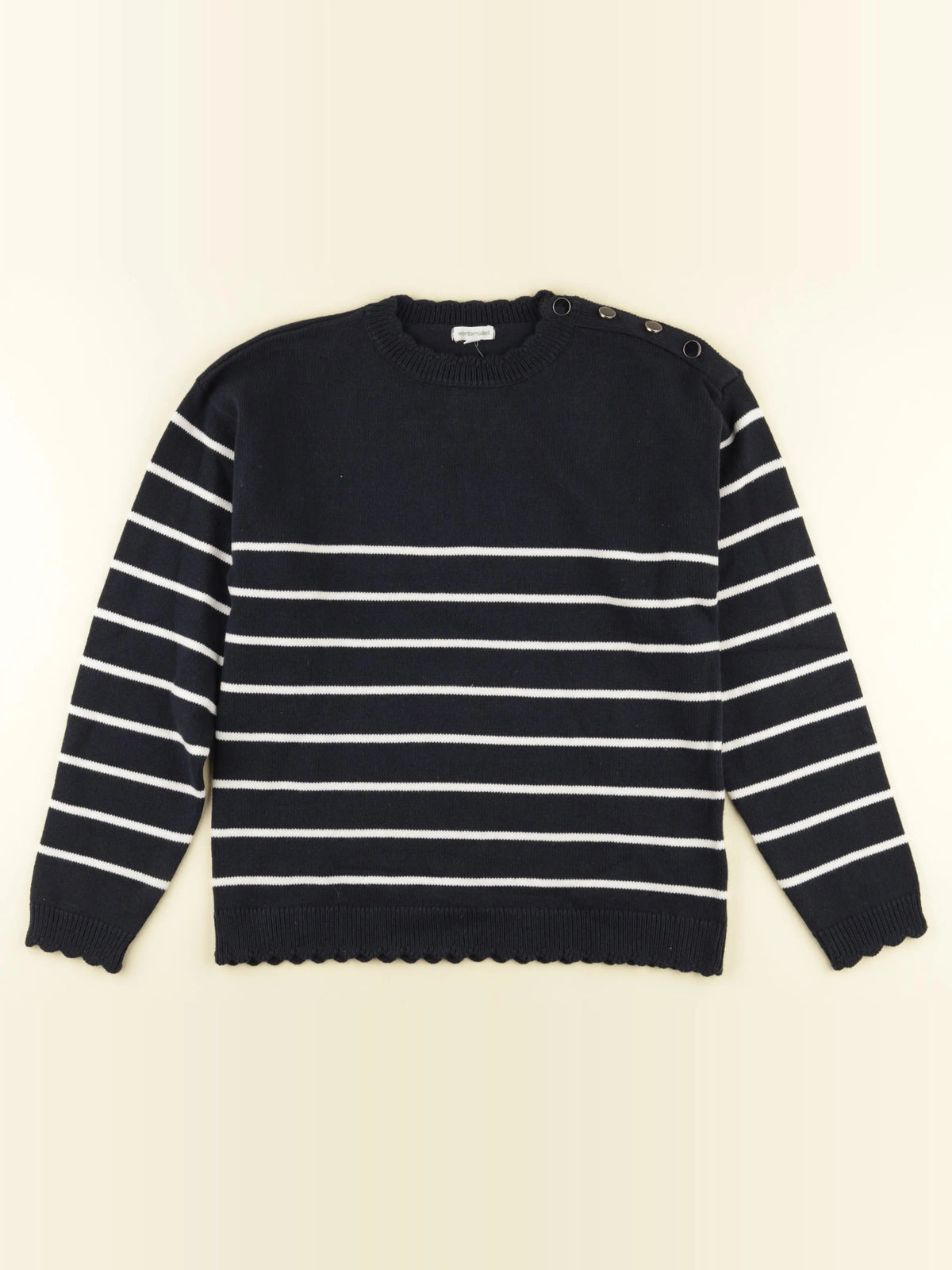 Vertbaudet - pull bleu - 14 ans