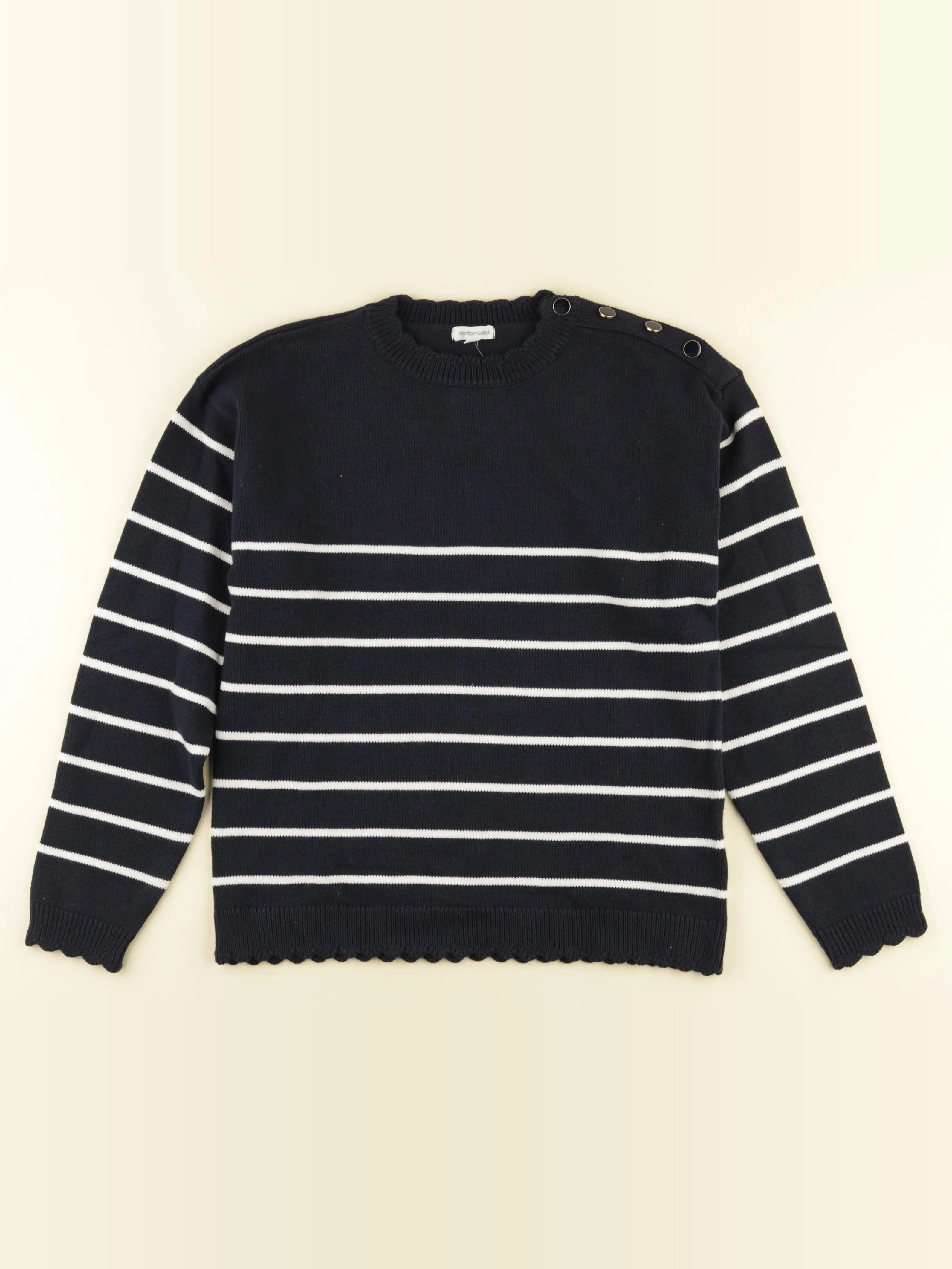 Vertbaudet - pull bleu - 14 ans