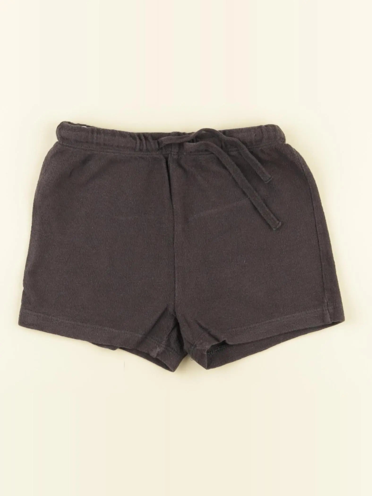 H&M - short gris - 12/18 mois