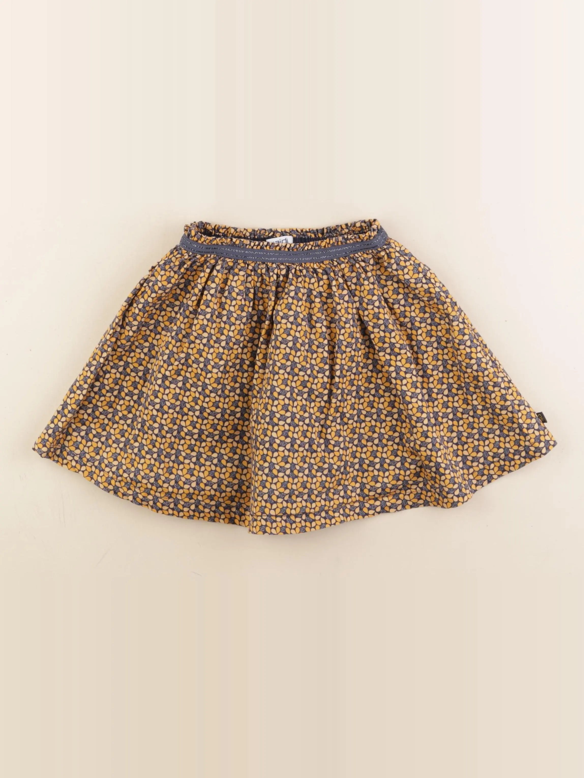 Okaidi - jupe jaune, bleu - 6 ans