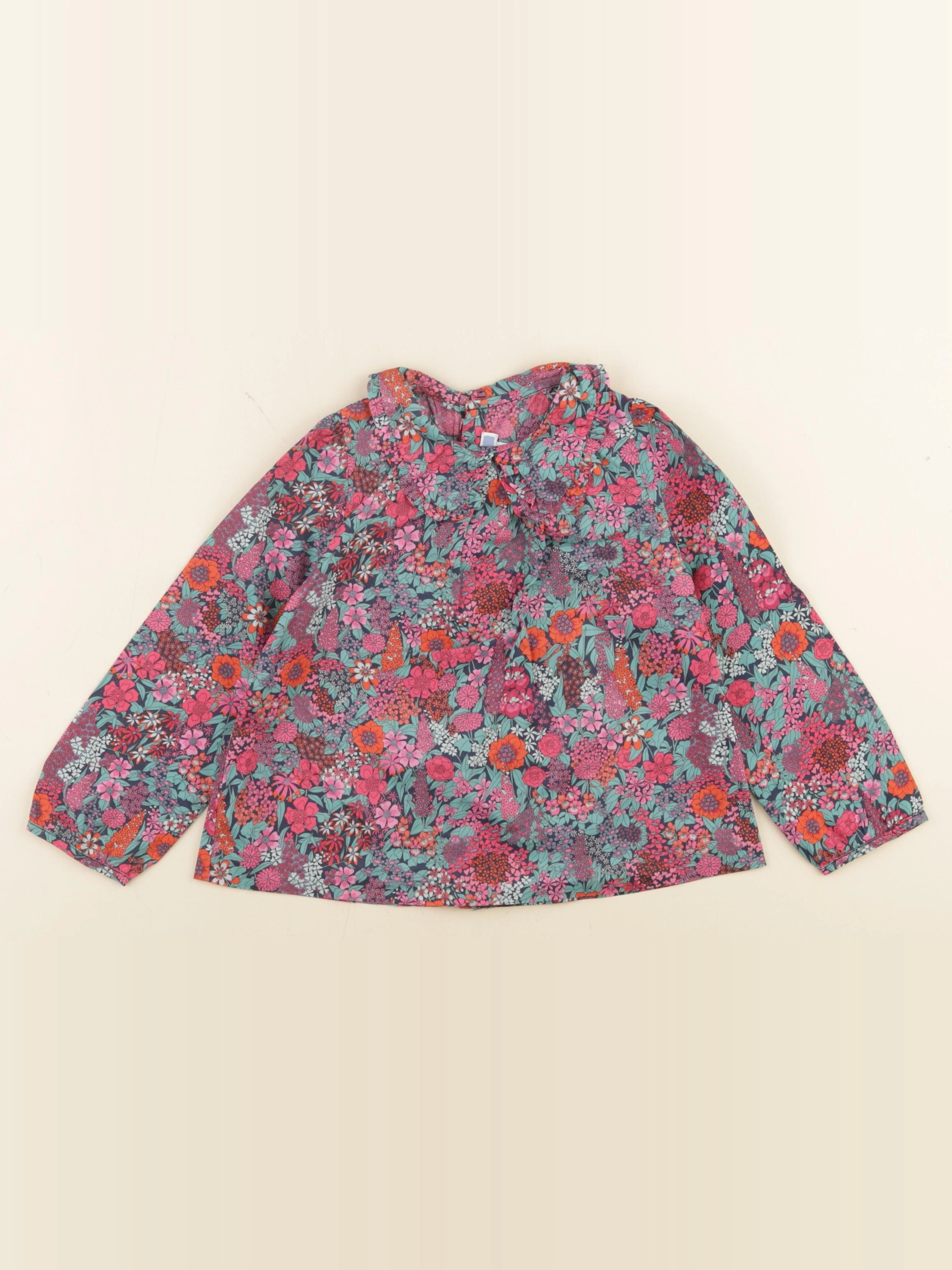 Jacadi - blouse liberty multicolore - 4 ans