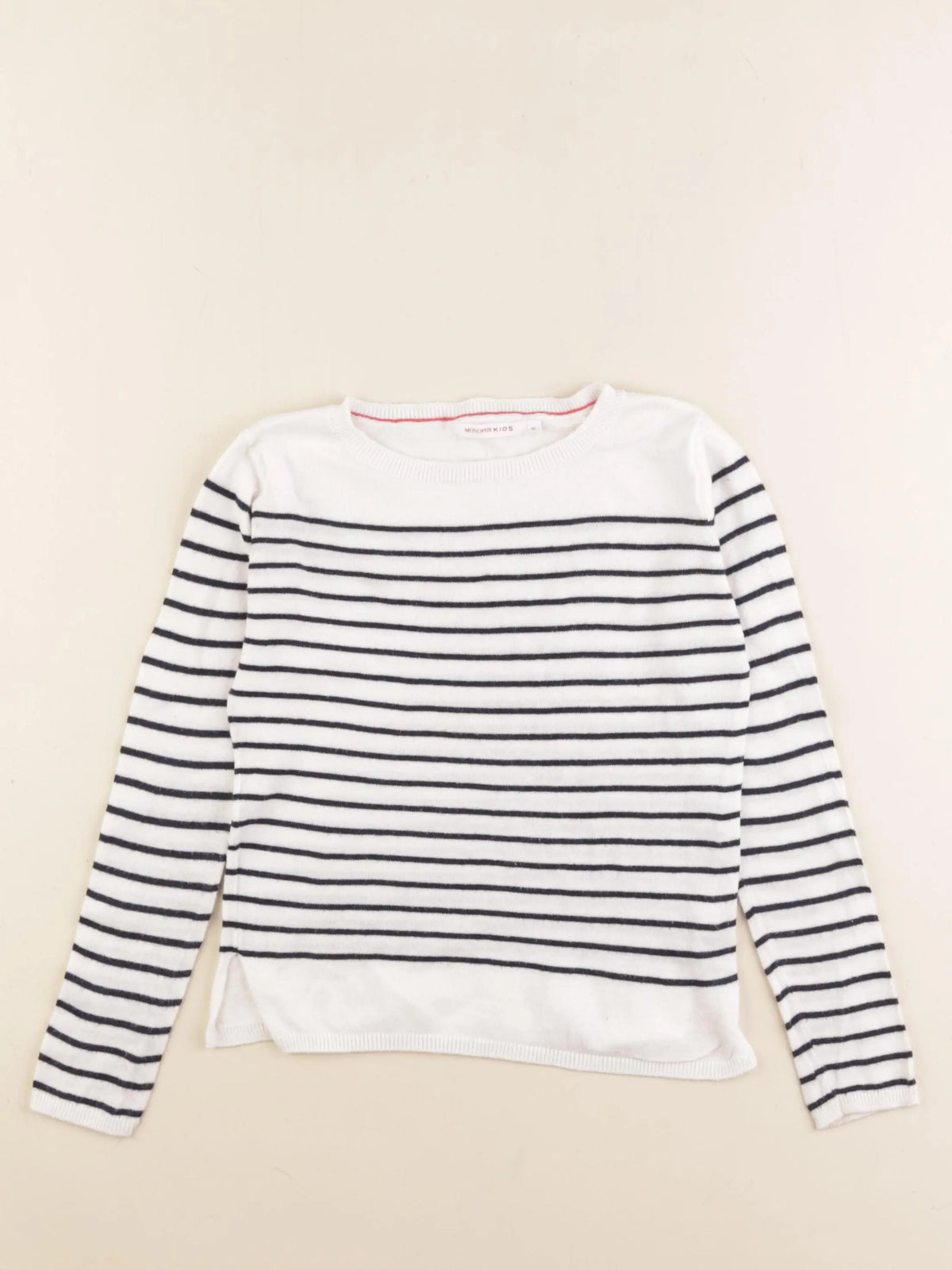 Monoprix - pull blanc - 6 ans