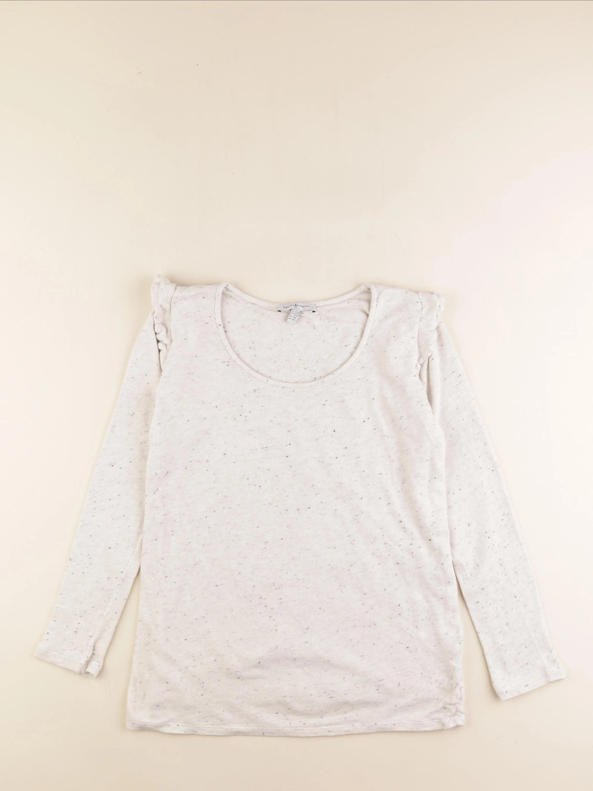 Envie de fraise - sweat grossesse beige - 36 à 38