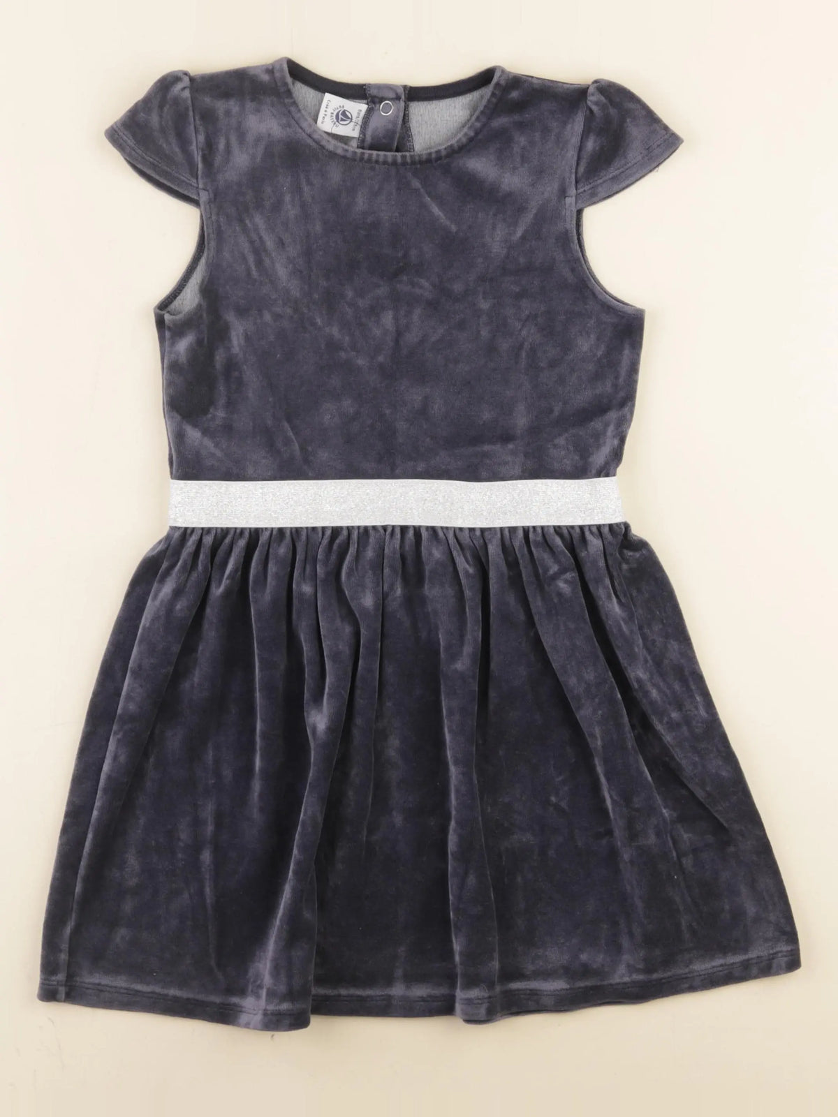 Petit Bateau - robe bleu - 8 ans