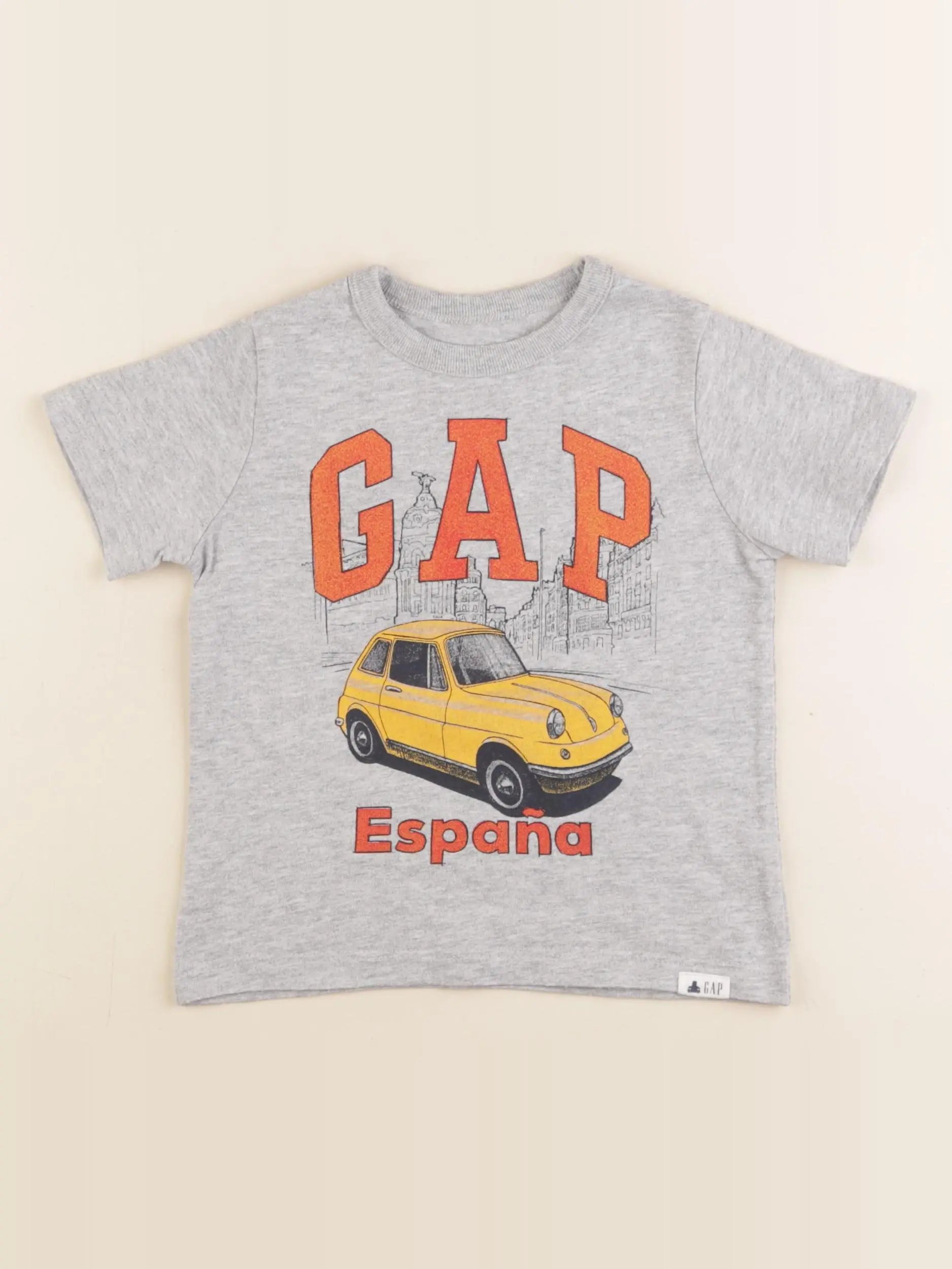 GAP - tee-shirt gris - 2 ans