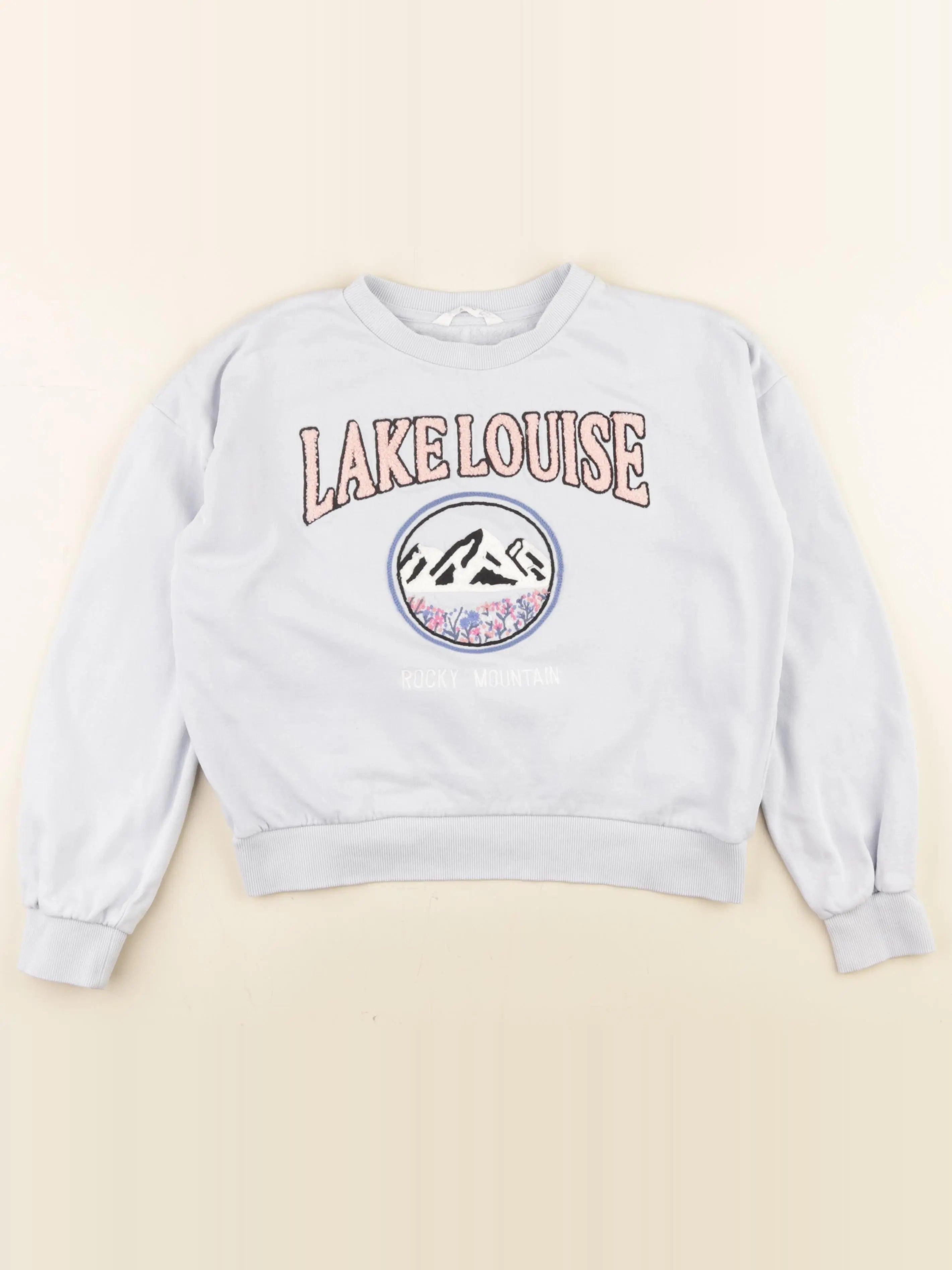 Mango - sweat bleu - 11/12 ans