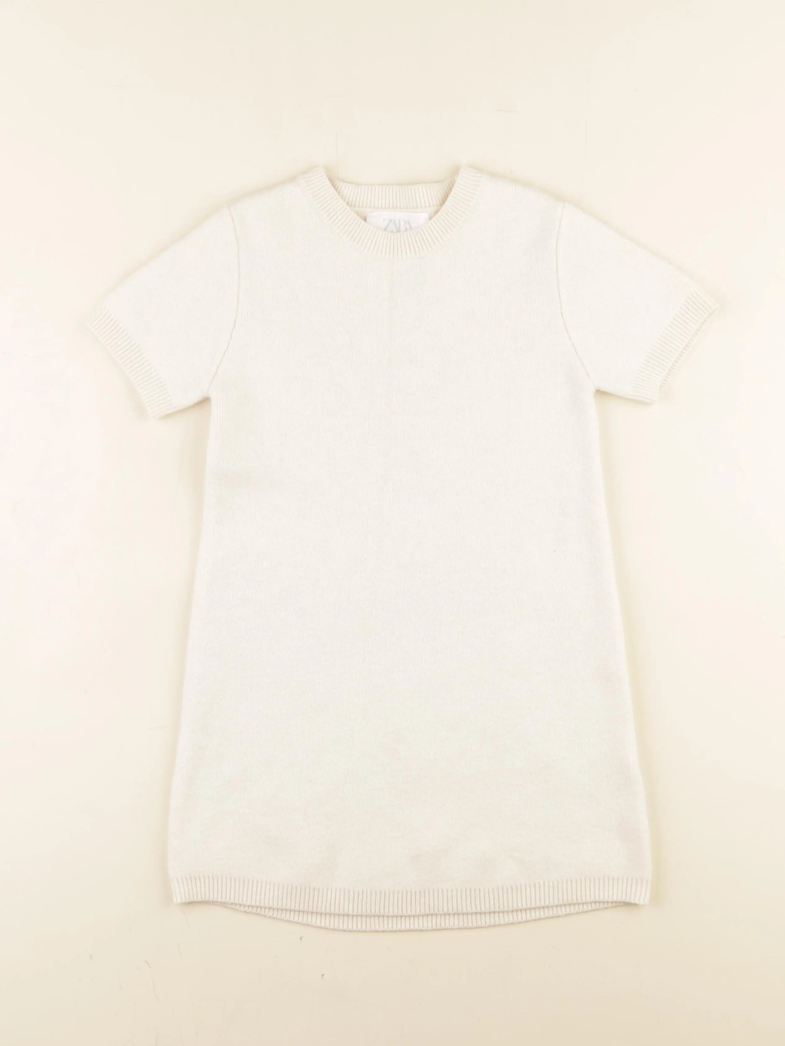 Zara - robe beige - 6/7 ans