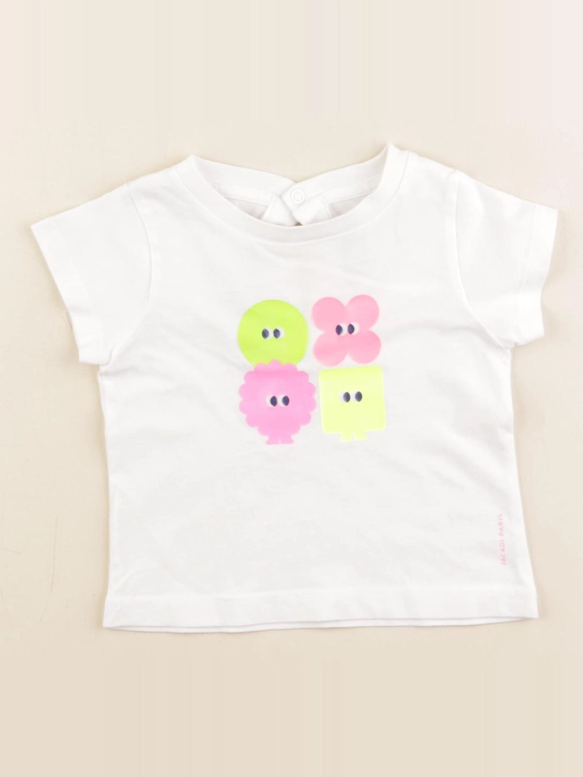 Jacadi - tee-shirt blanc - 12 mois