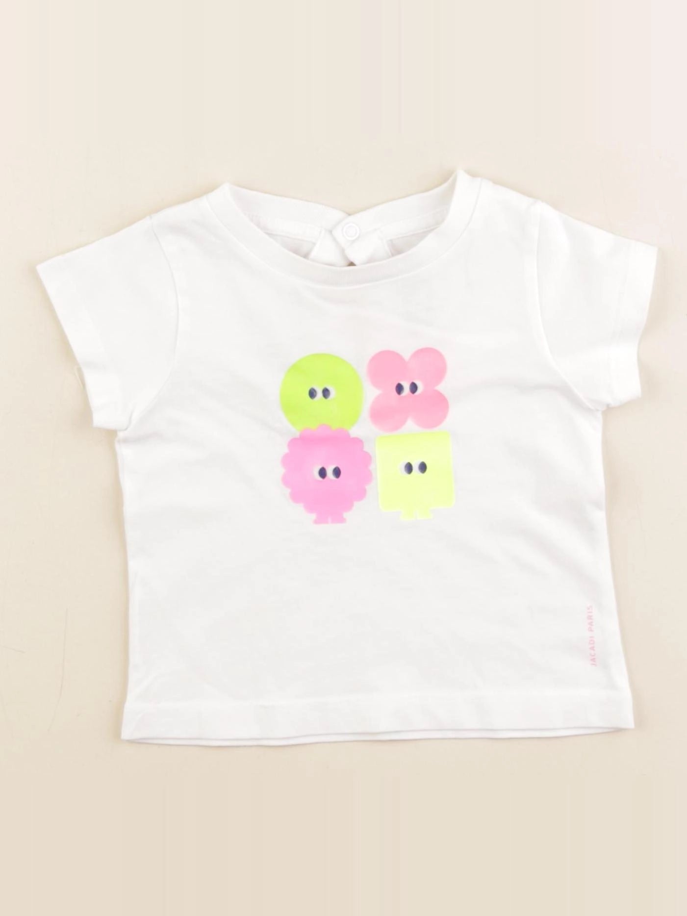 Jacadi - tee-shirt blanc - 12 mois