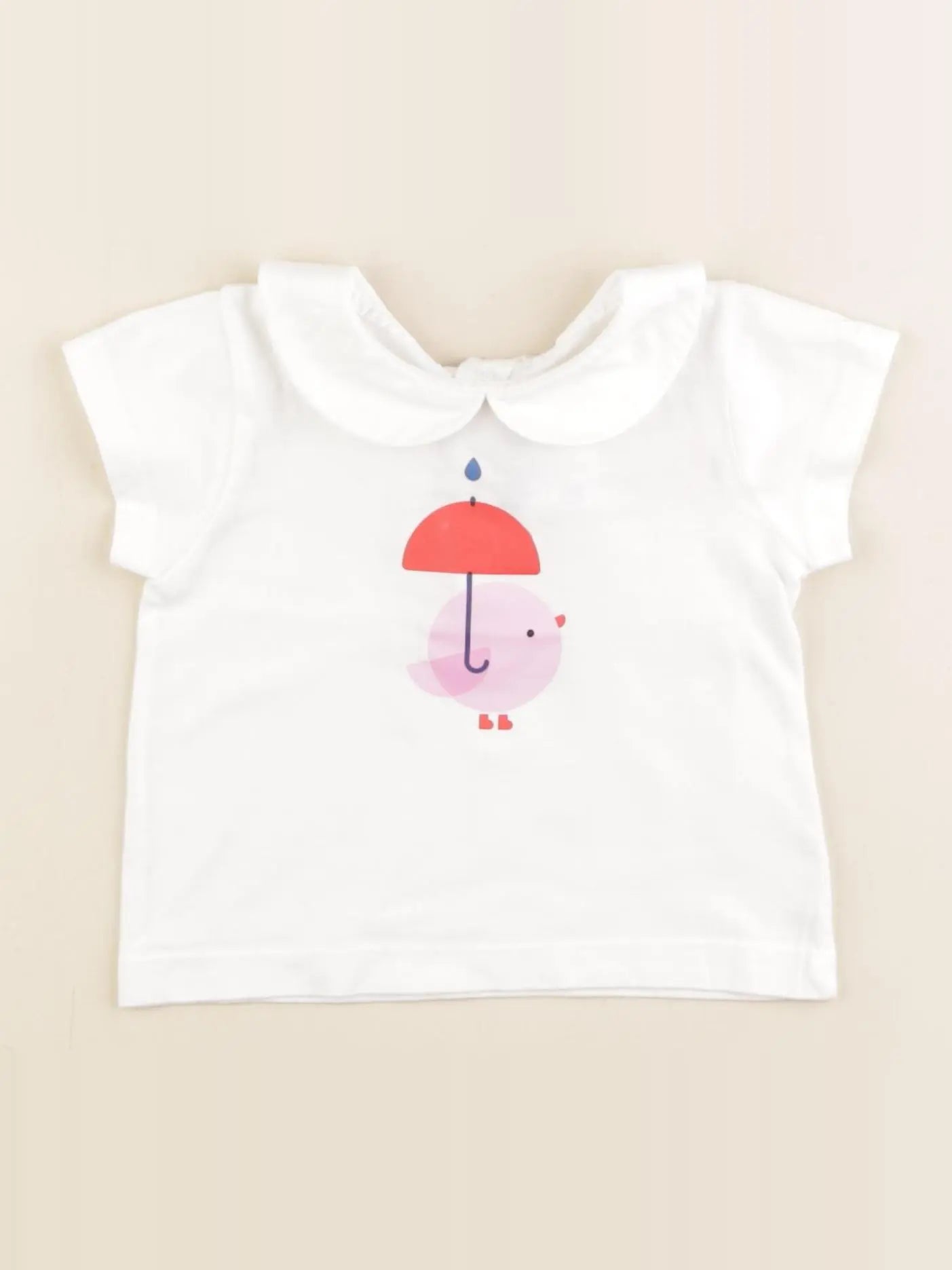 Jacadi - tee-shirt blanc - 12 mois