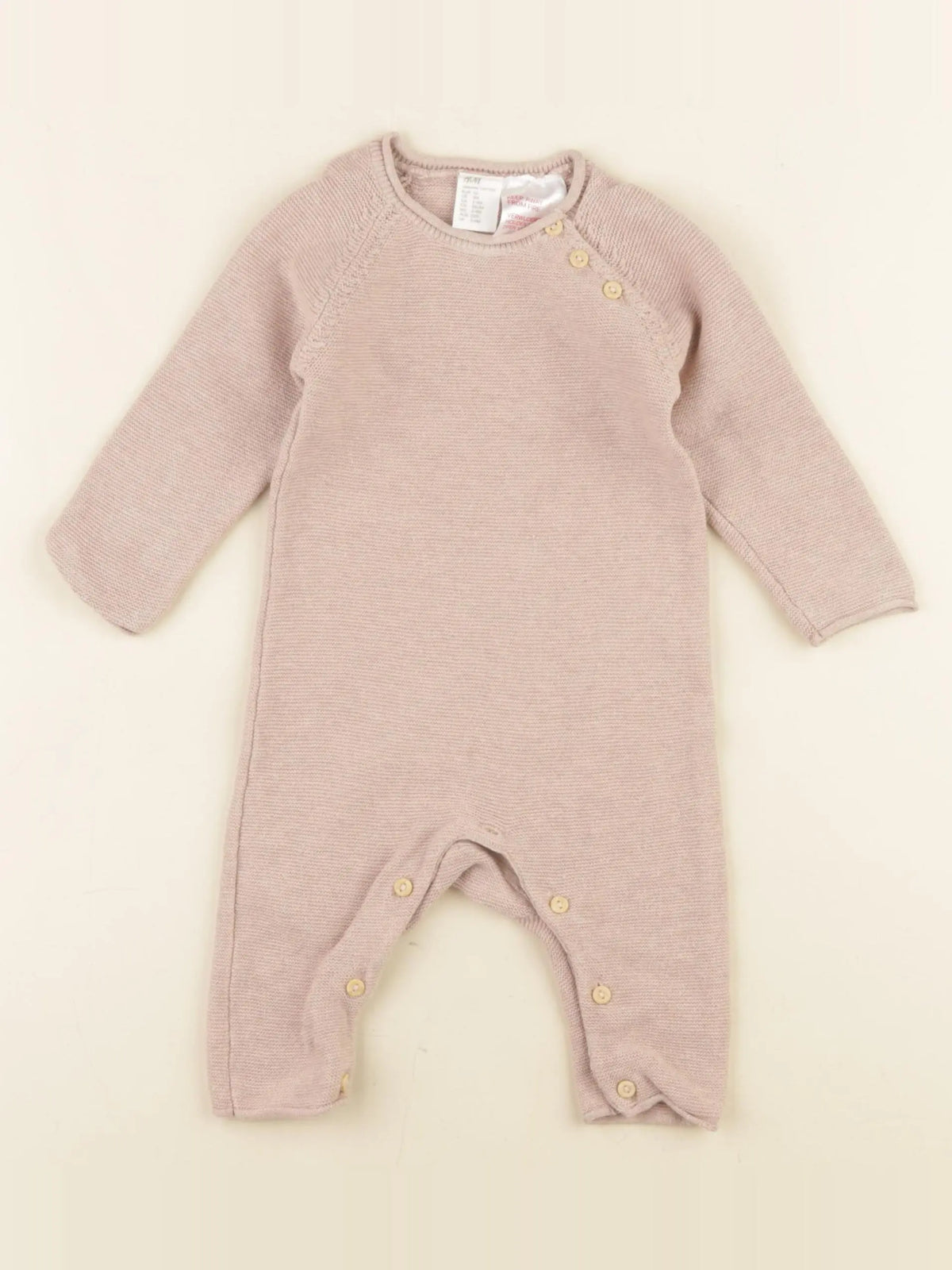 H&M - combinaison marron - 2/4 mois