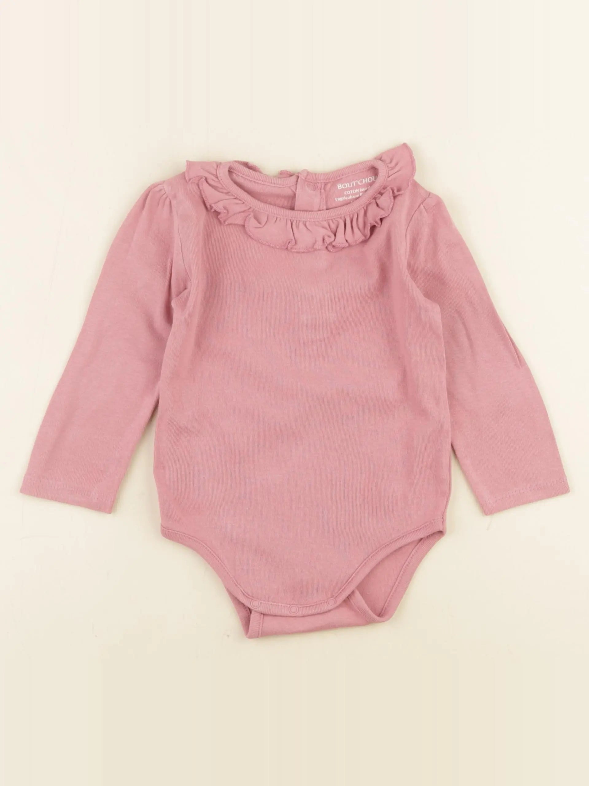 Boutchou - body à col rose - 18 mois