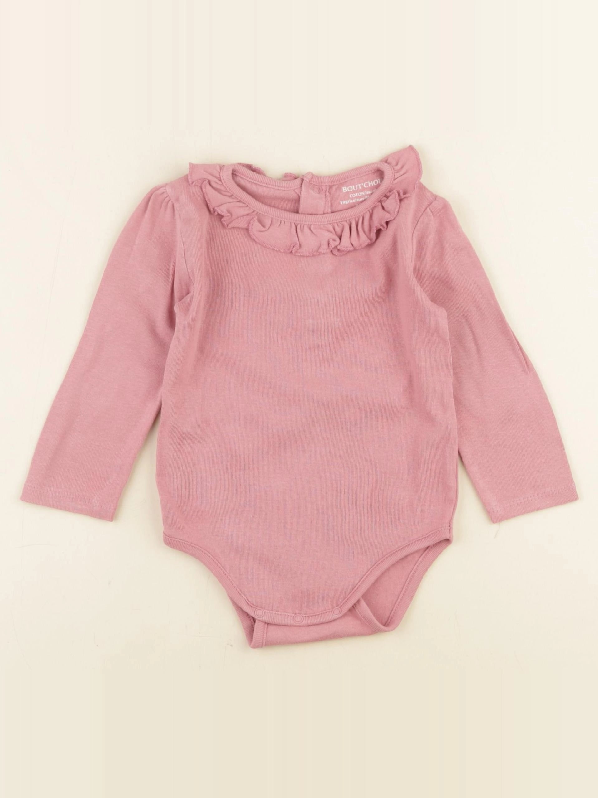 Boutchou - body à col rose - 18 mois
