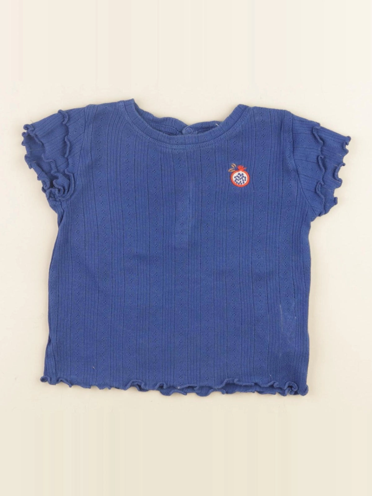 Boutchou - tee-shirt bleu - 18 mois