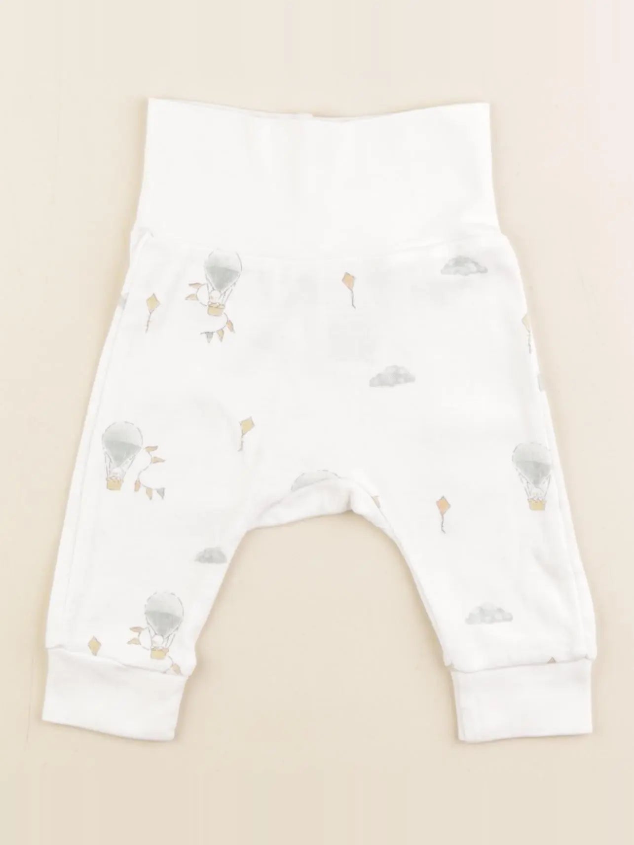 H&M - sarouel blanc - 1/2 mois