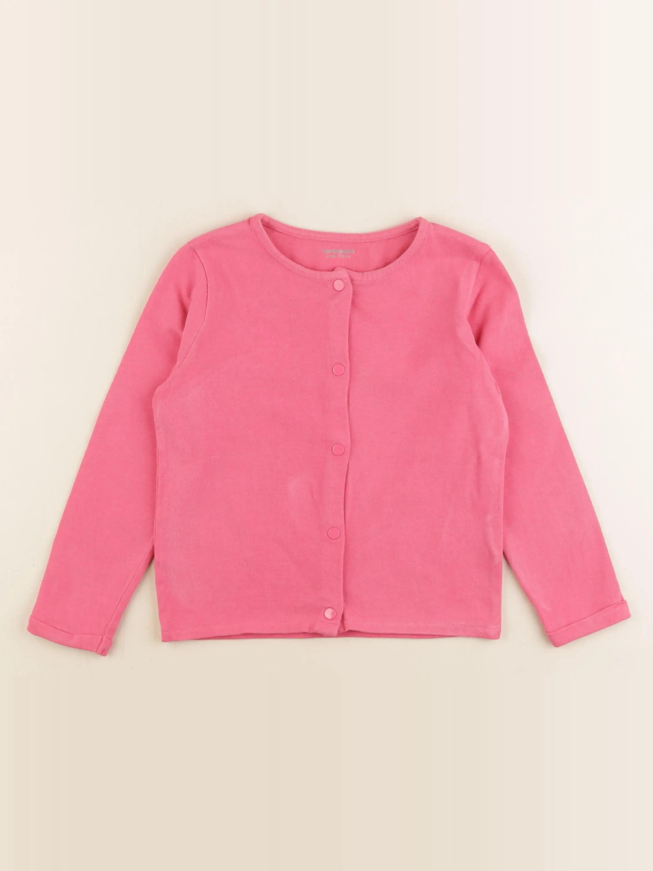 Vertbaudet - sweat rose - 5 ans