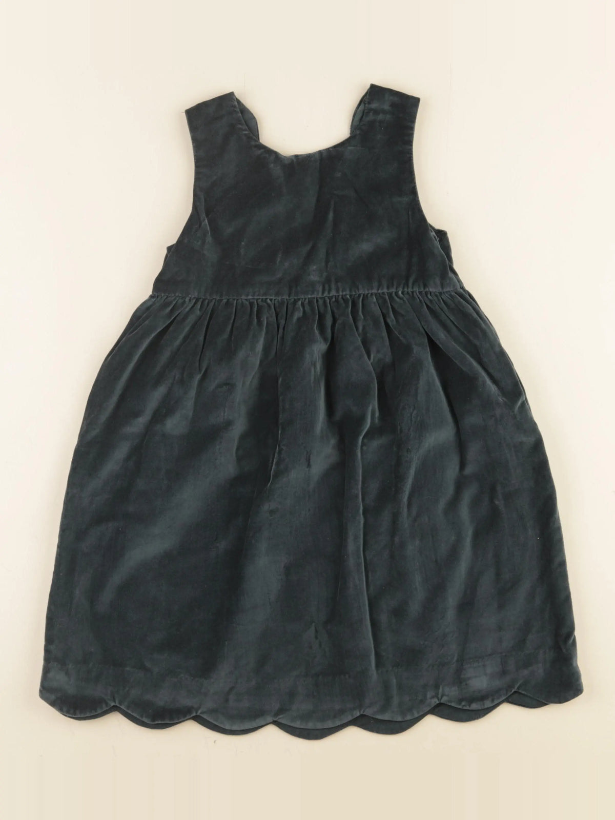 Vertbaudet - robe vert - 7 ans