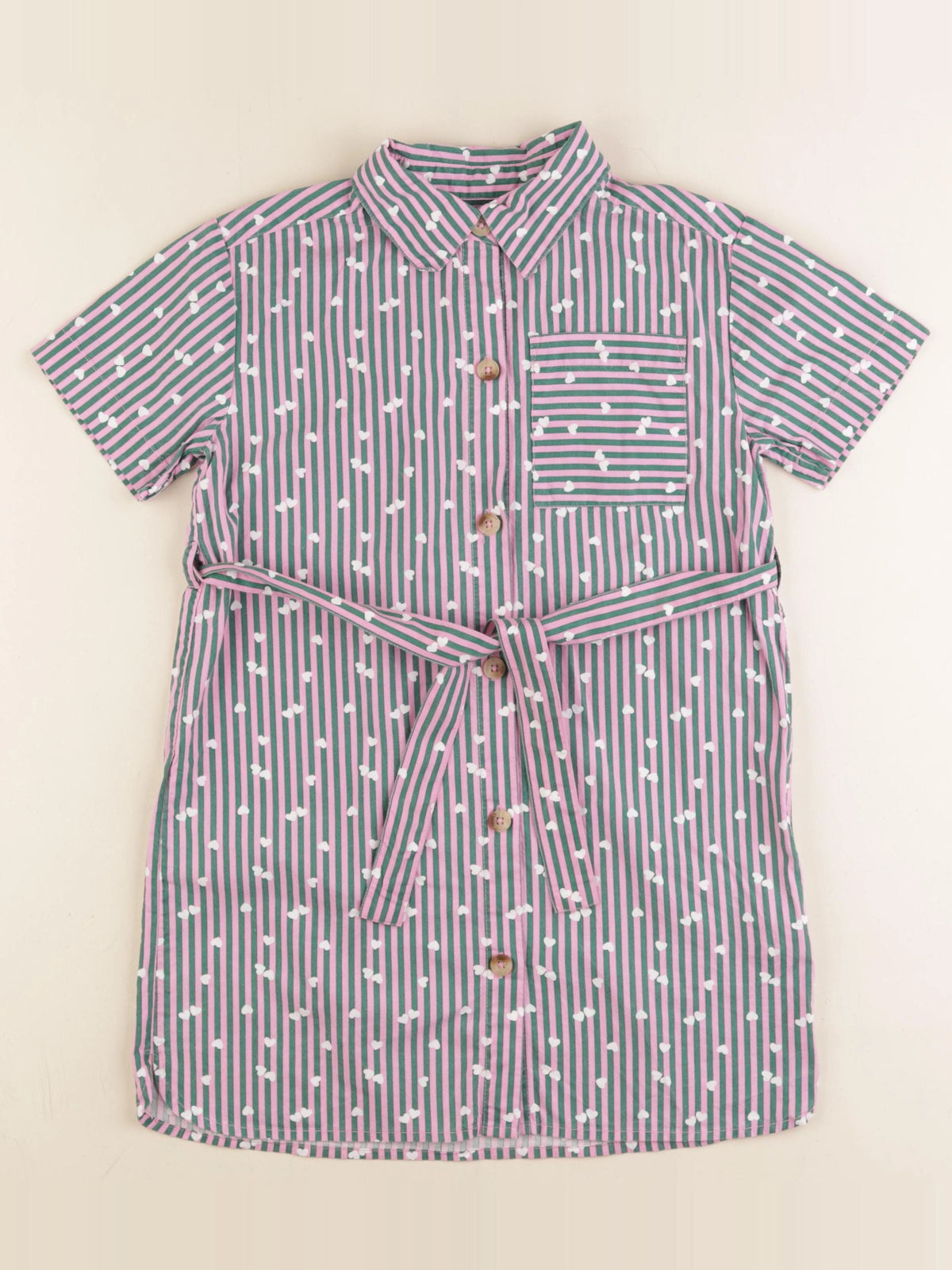 Monoprix - robe multicolore - 6 ans