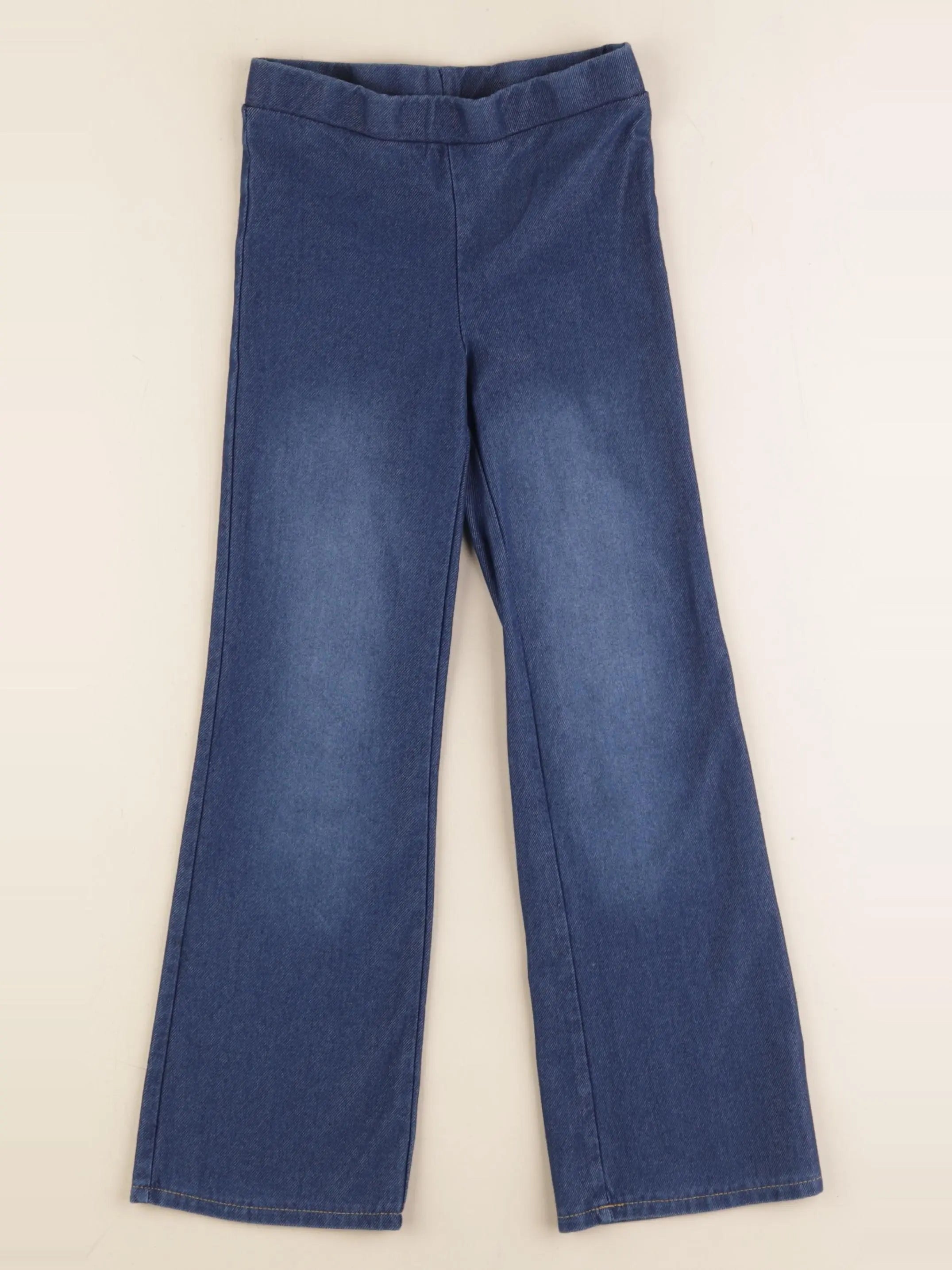 H&M - jegging bleu - 5/6 ans