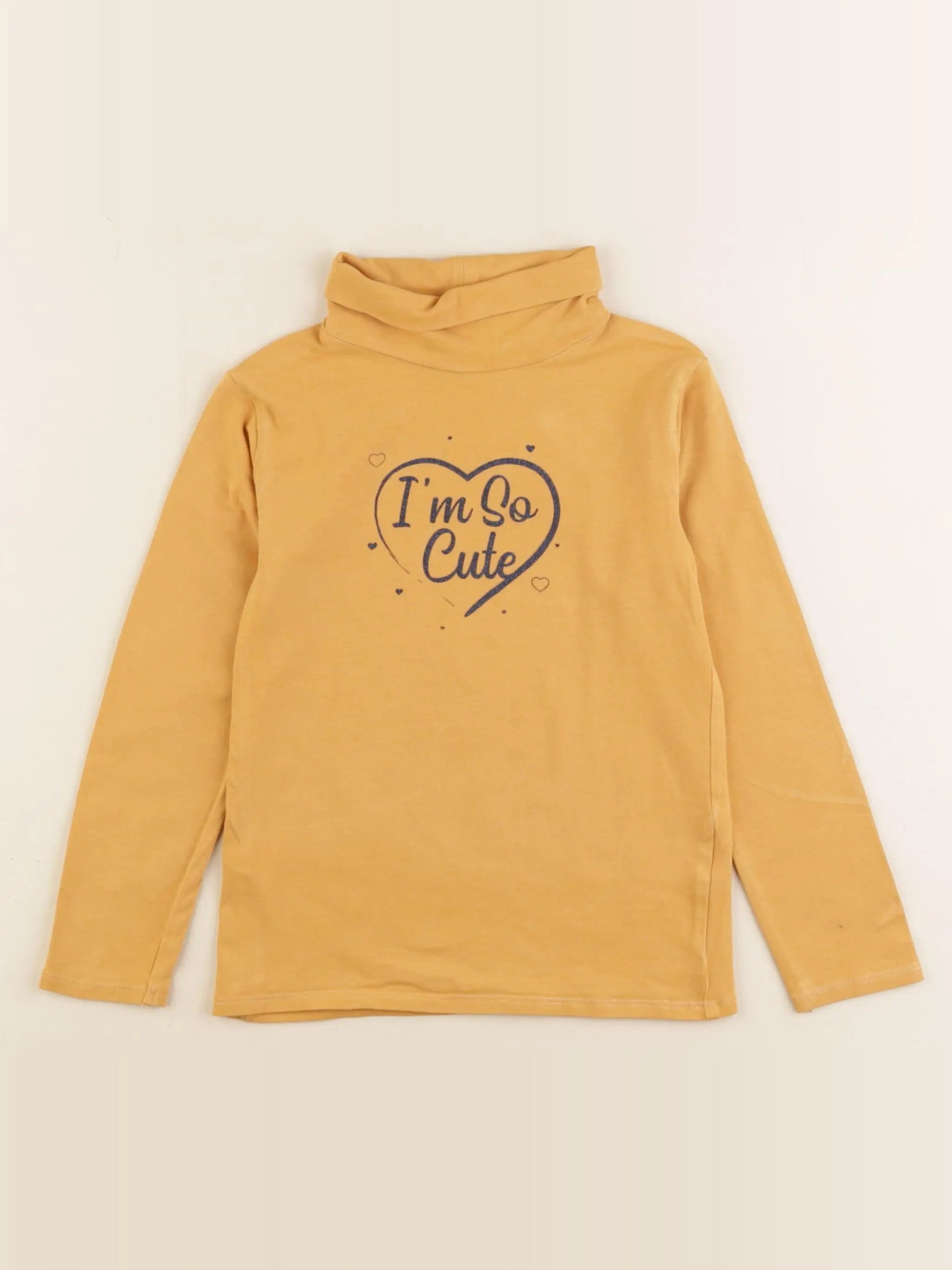 Vertbaudet - sous-pull jaune - 4 ans