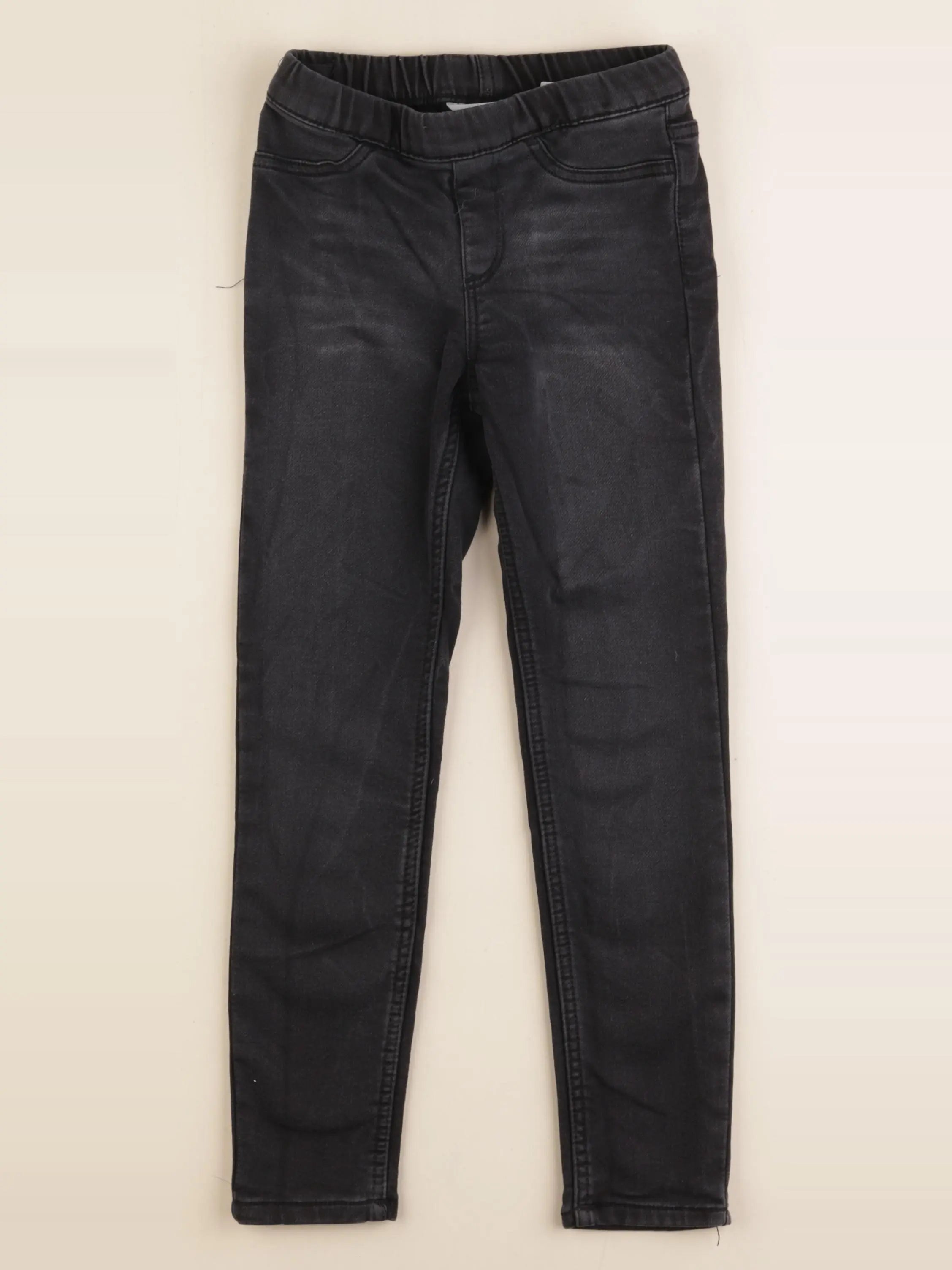 H&M - jegging gris - 6/7 ans
