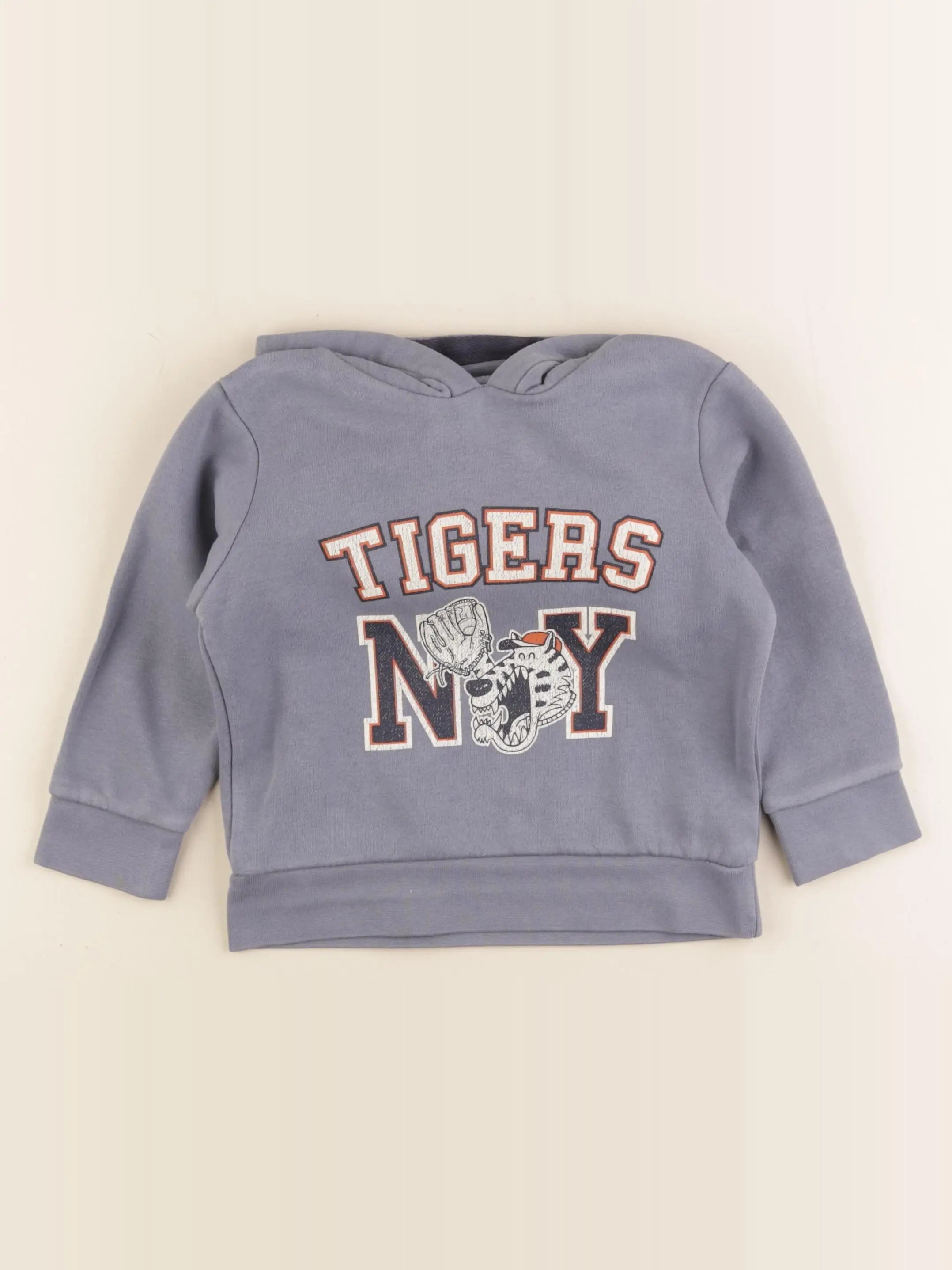 Vertbaudet - sweat bleu - 4 ans