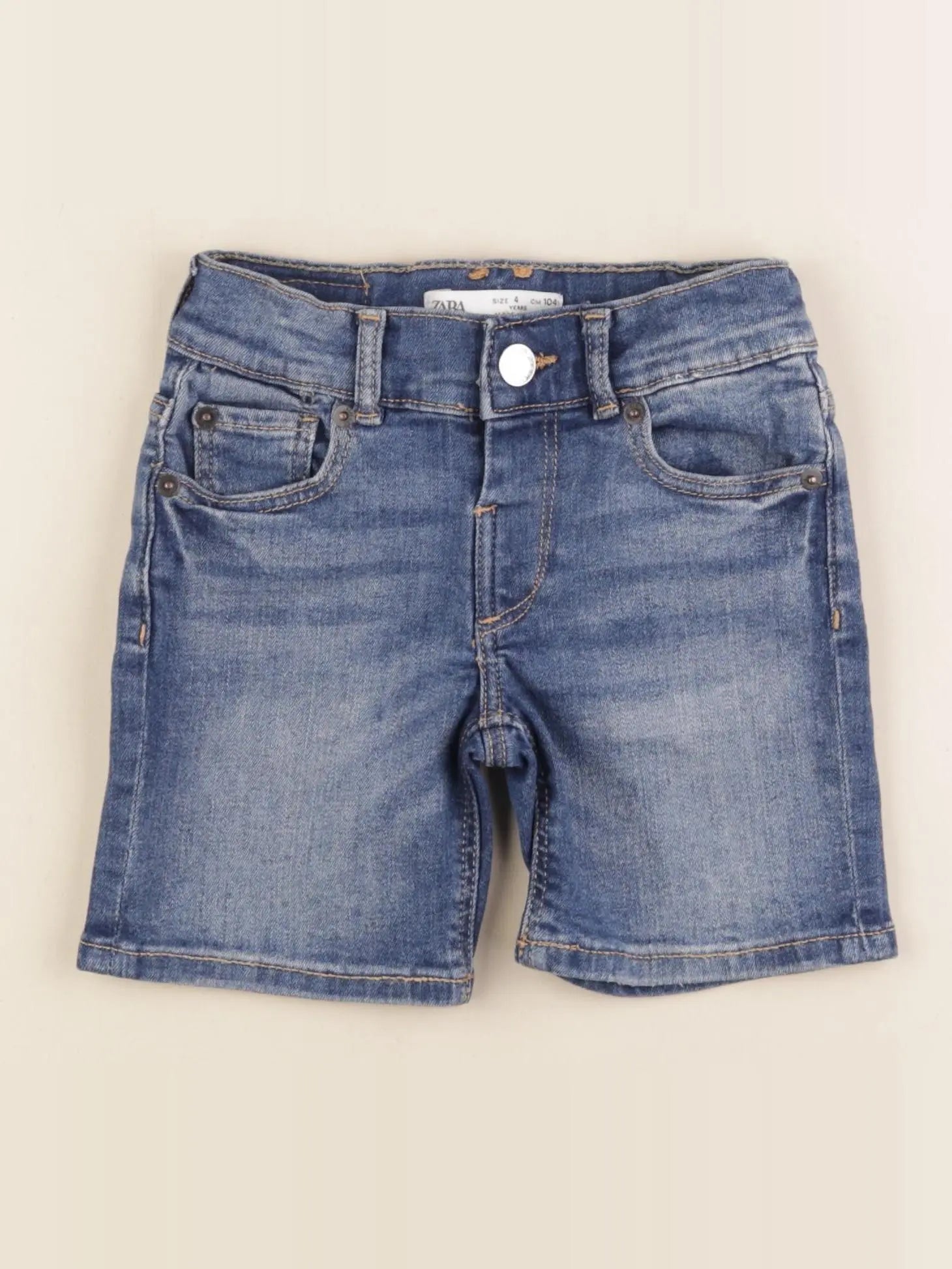 Zara - short bleu - 4 ans