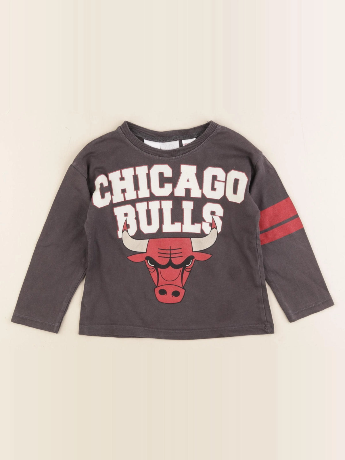 Zara - tee-shirt gris - 18/24 mois