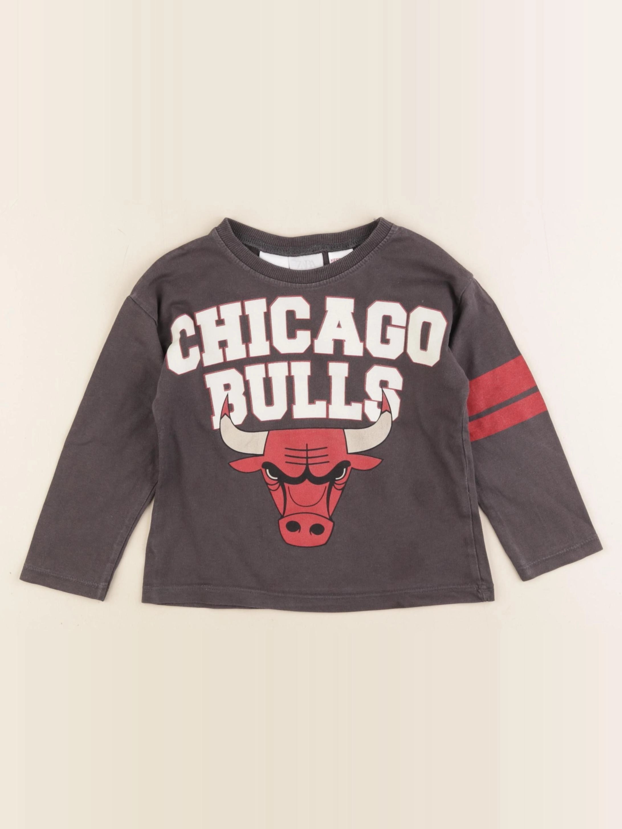 Zara - tee-shirt gris - 18/24 mois