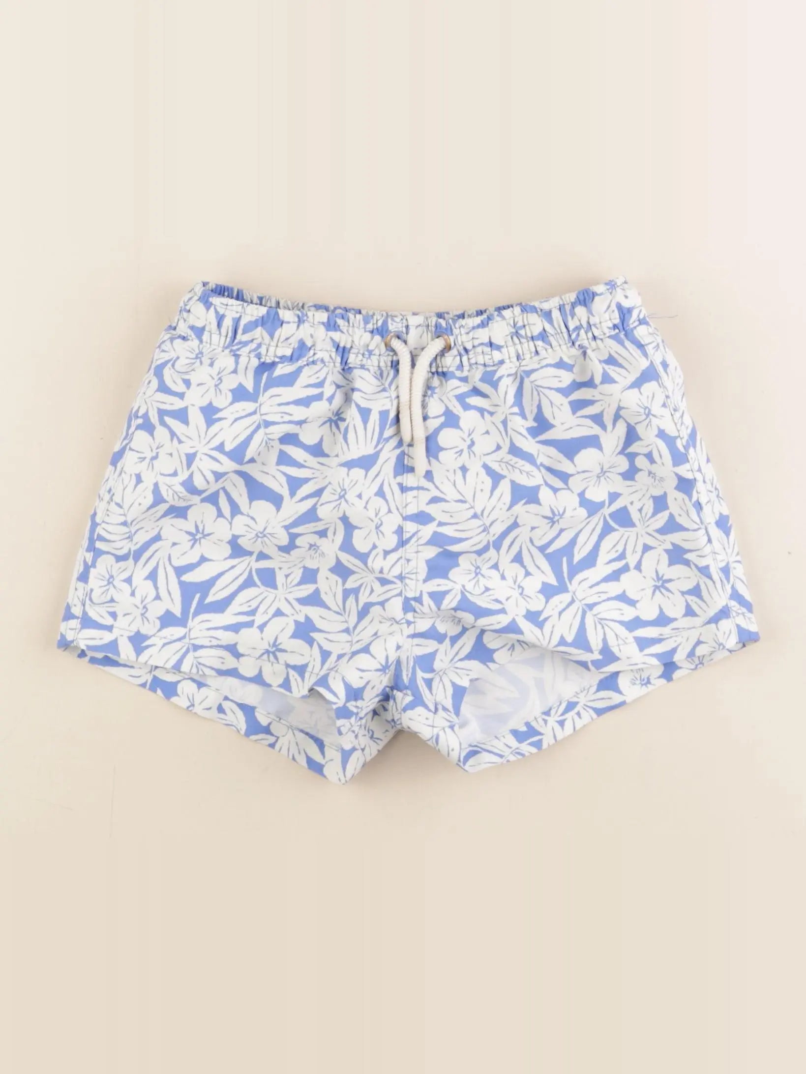Zara - maillot de bain bleu, blanc - 4/5 ans