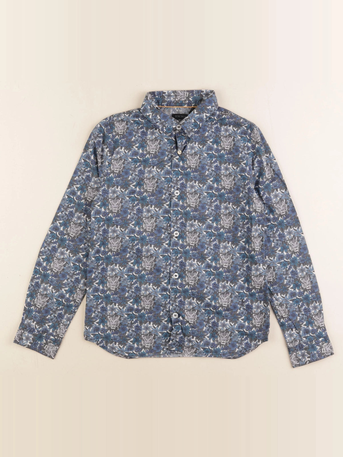 IKKS - chemise bleu - 8 ans