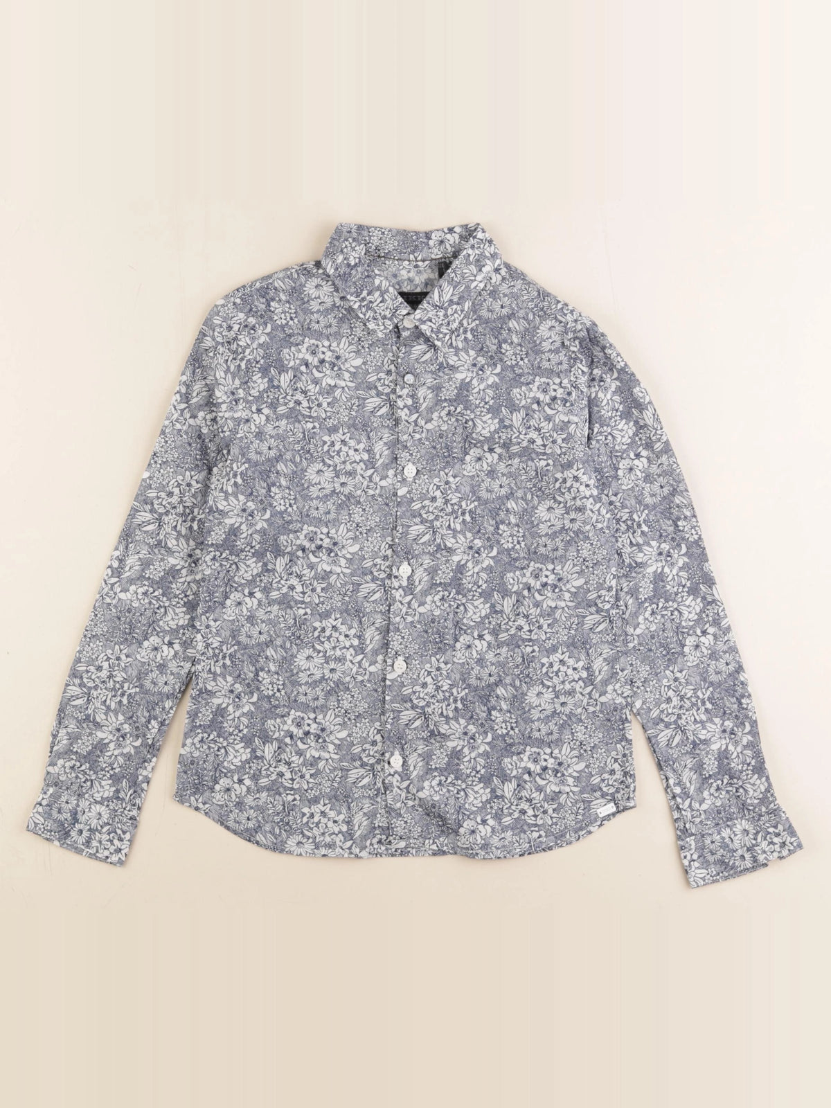 IKKS - chemise bleu - 8 ans