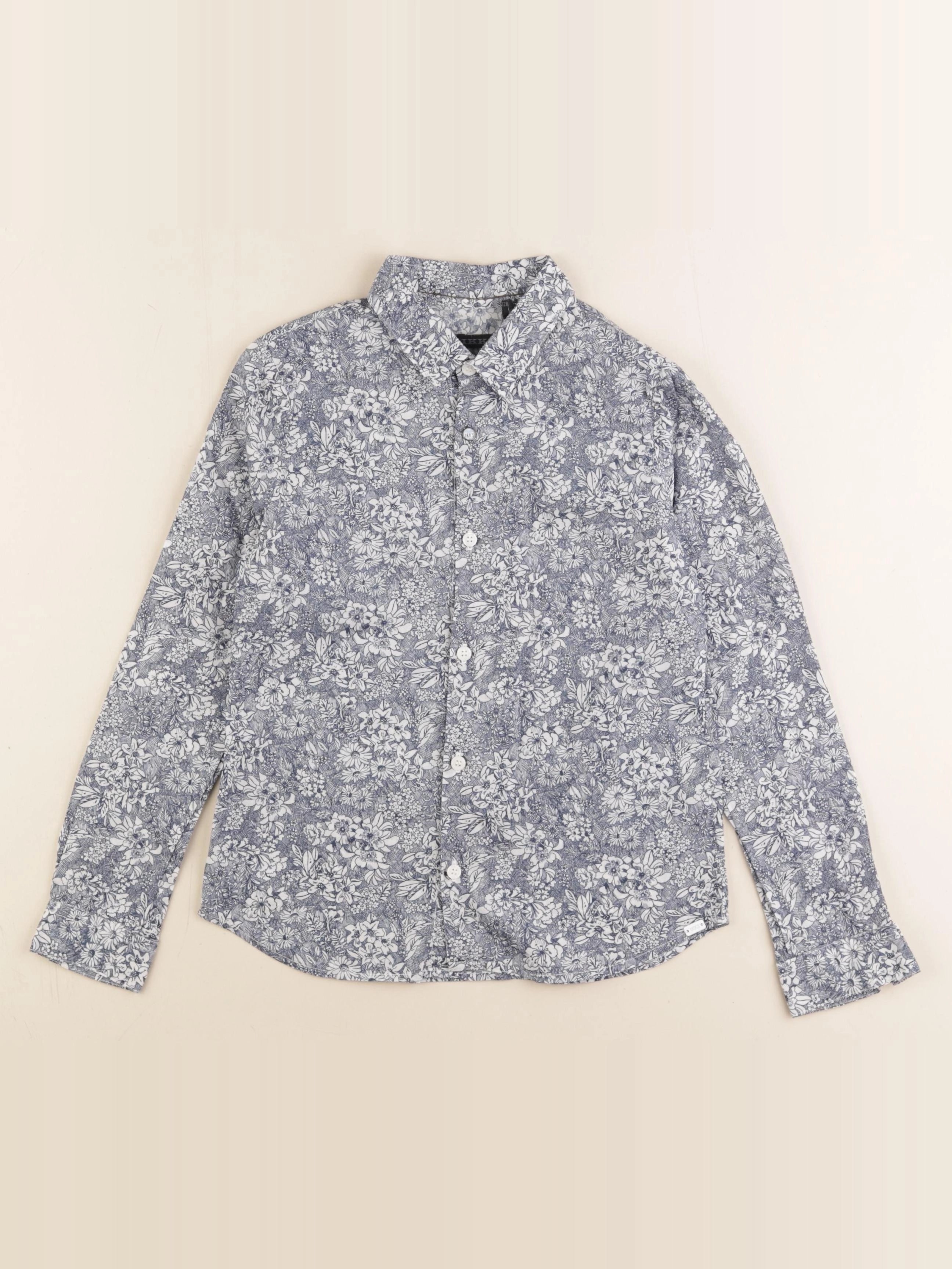 IKKS - chemise bleu - 8 ans