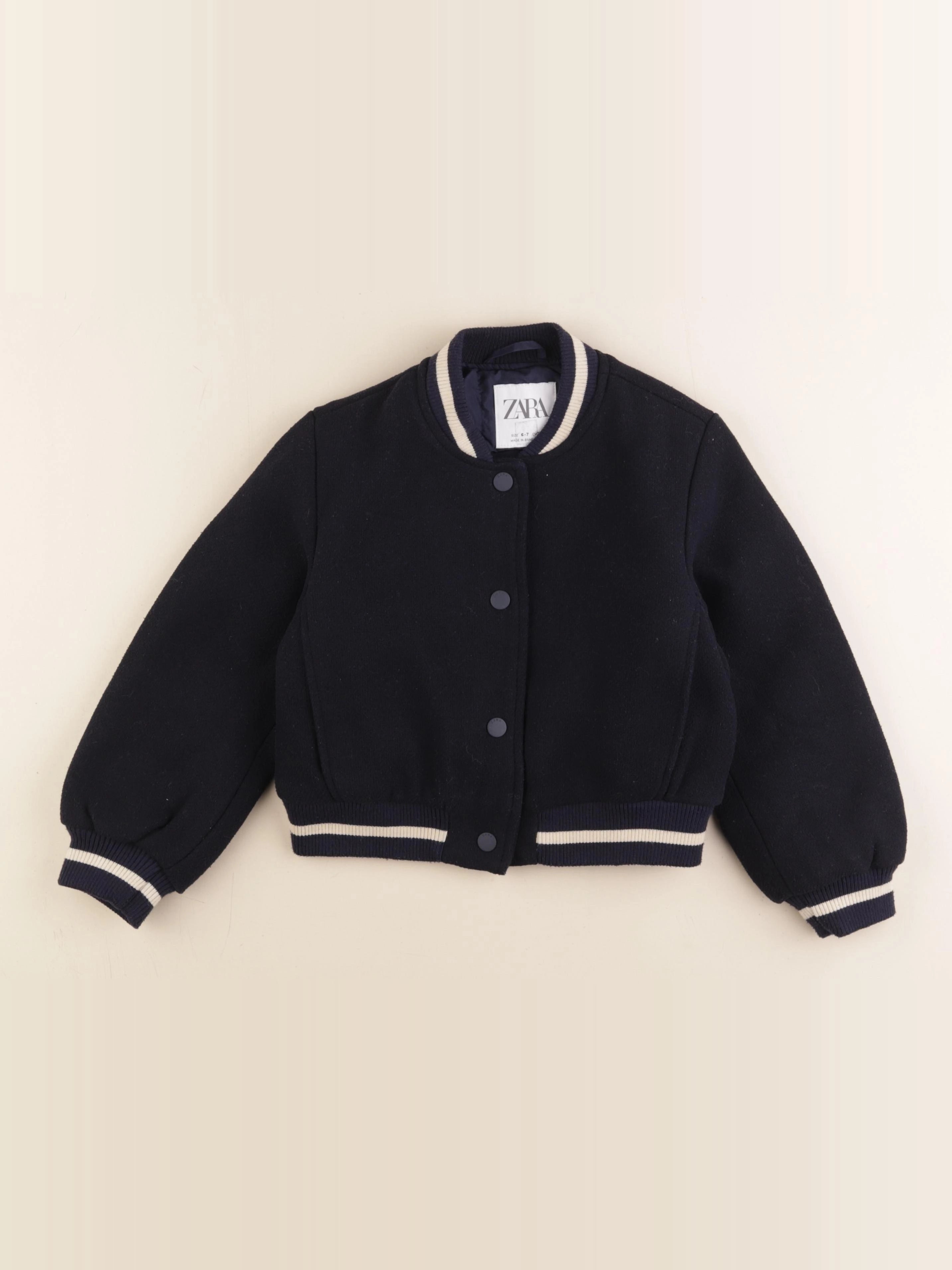 Zara - veste bleu - 6/7 ans