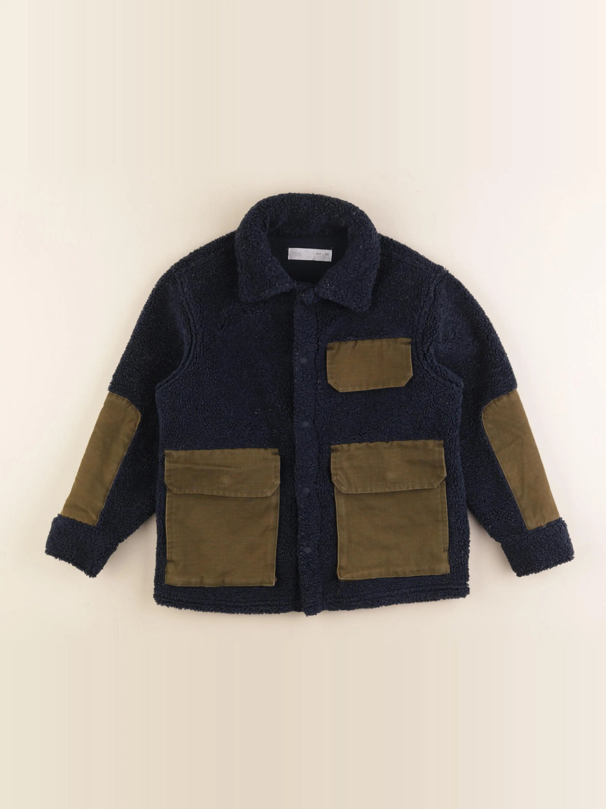 Zara - veste bleu, vert - 6/7 ans