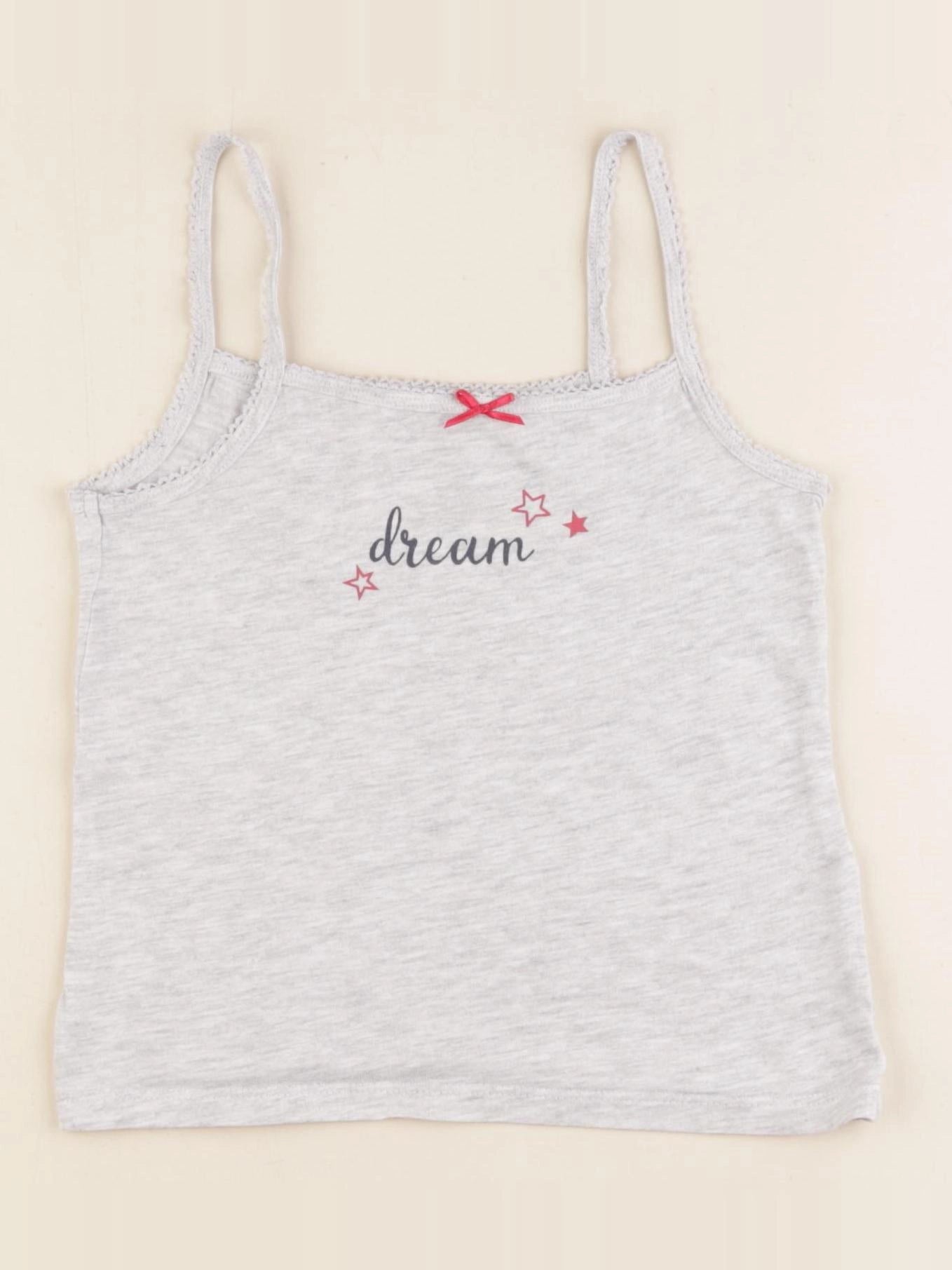 Vertbaudet - maillot de corps gris - 5 ans