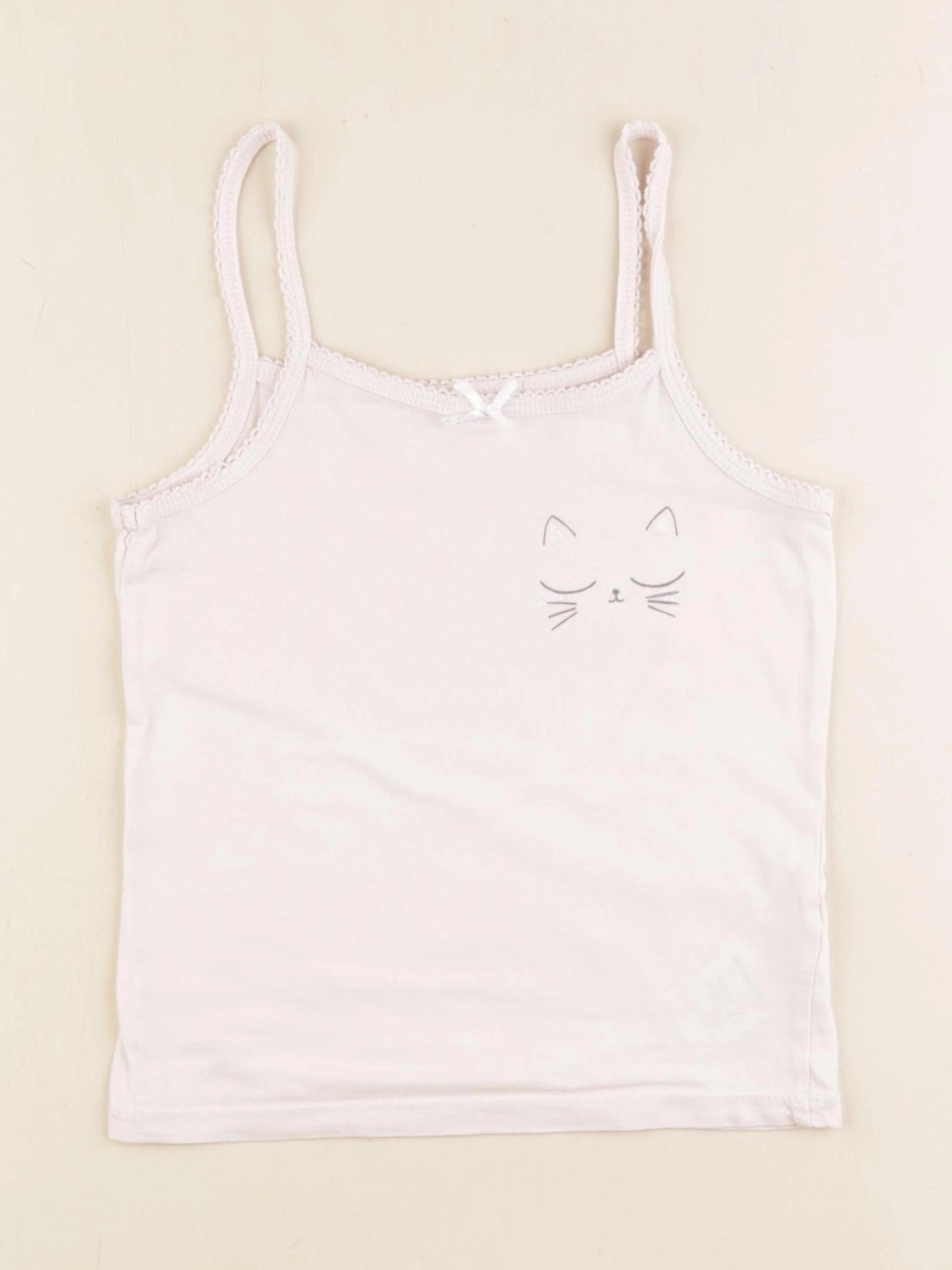 Vertbaudet - maillot de corps rose - 5 ans