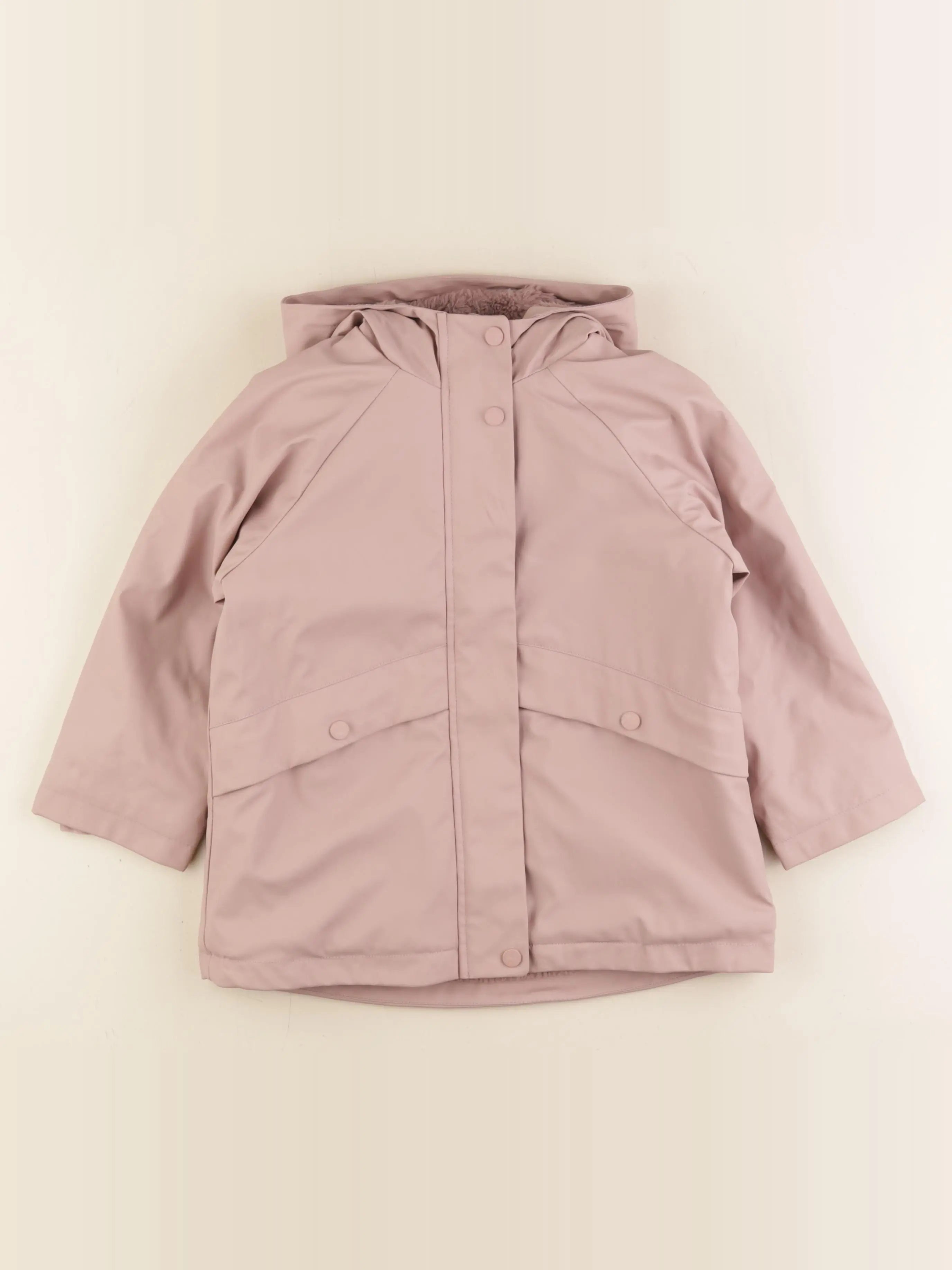 Zara - imperméable rose - 5 ans