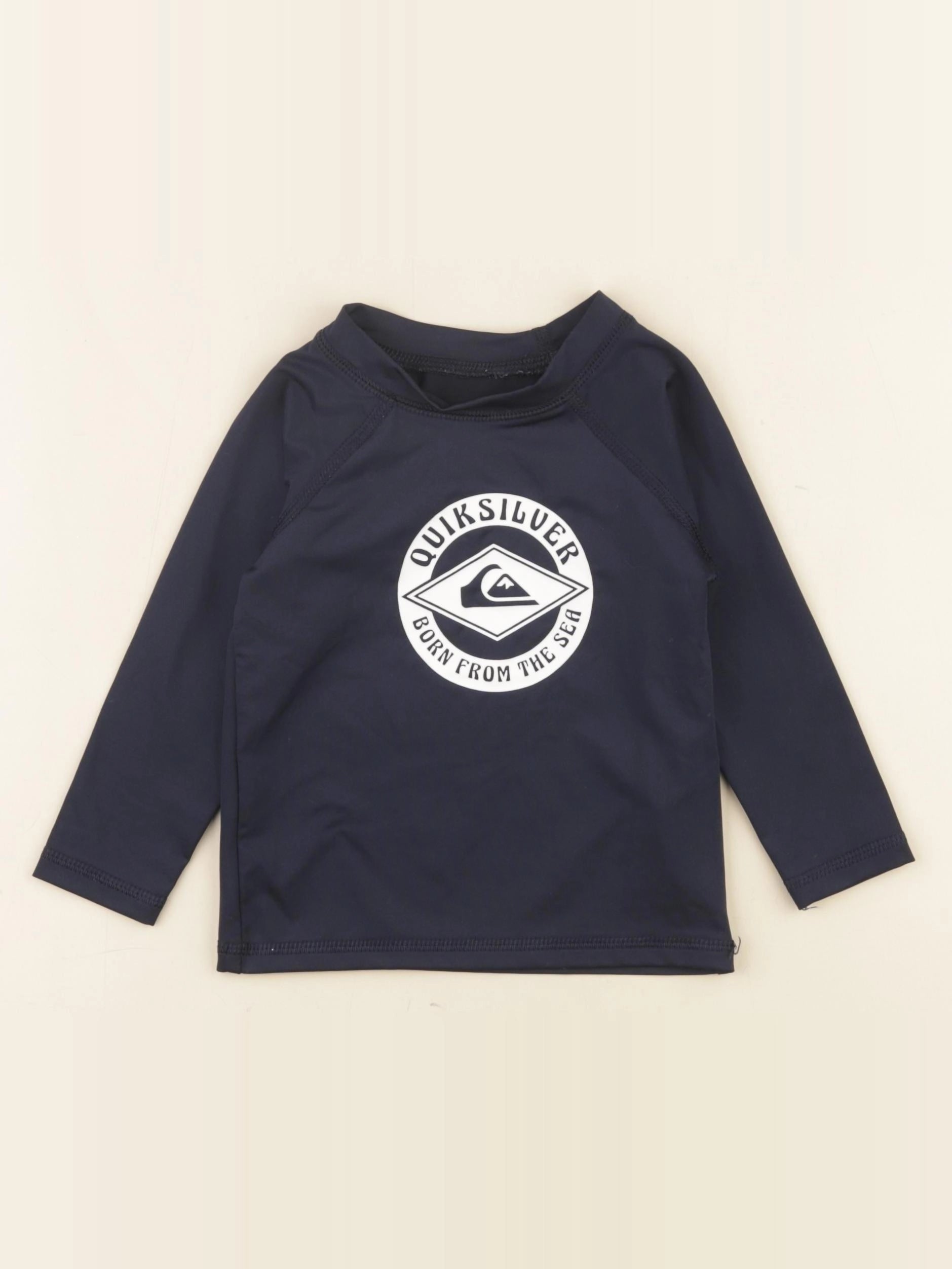 Quiksilver - tee-shirt de bain bleu - 12 mois