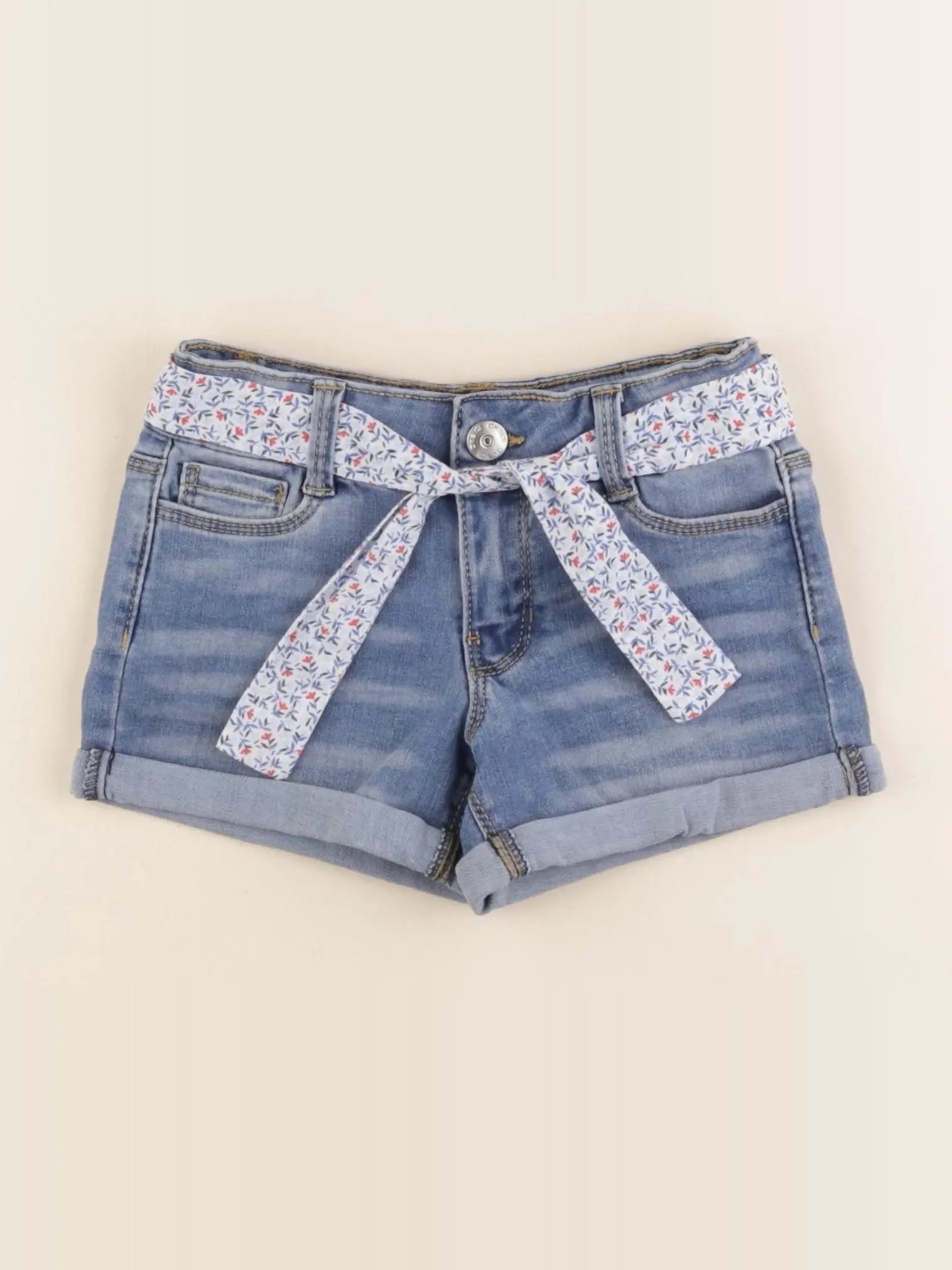 Okaidi - short bleu - 4 ans