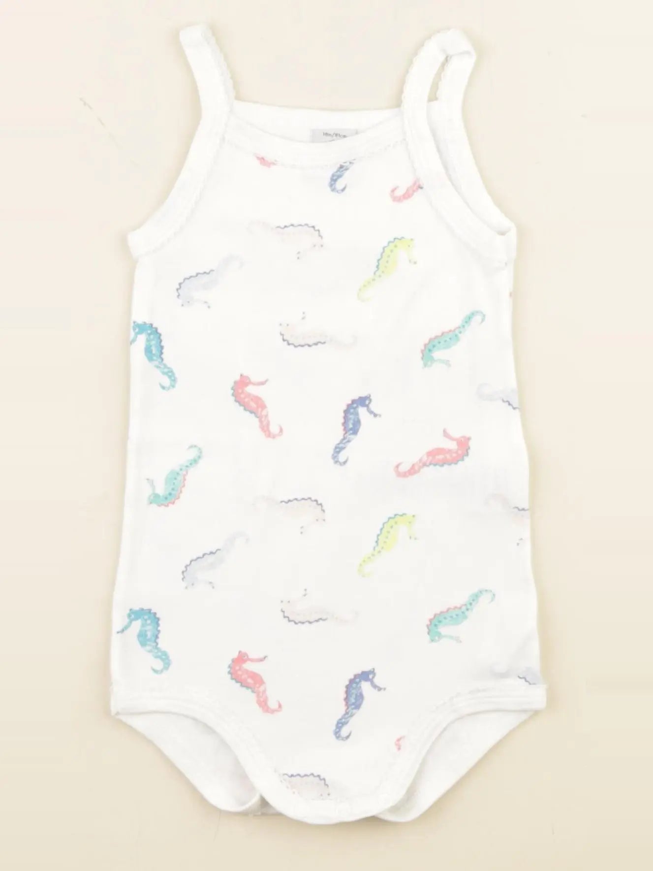 Petit Bateau - body blanc - 18 mois